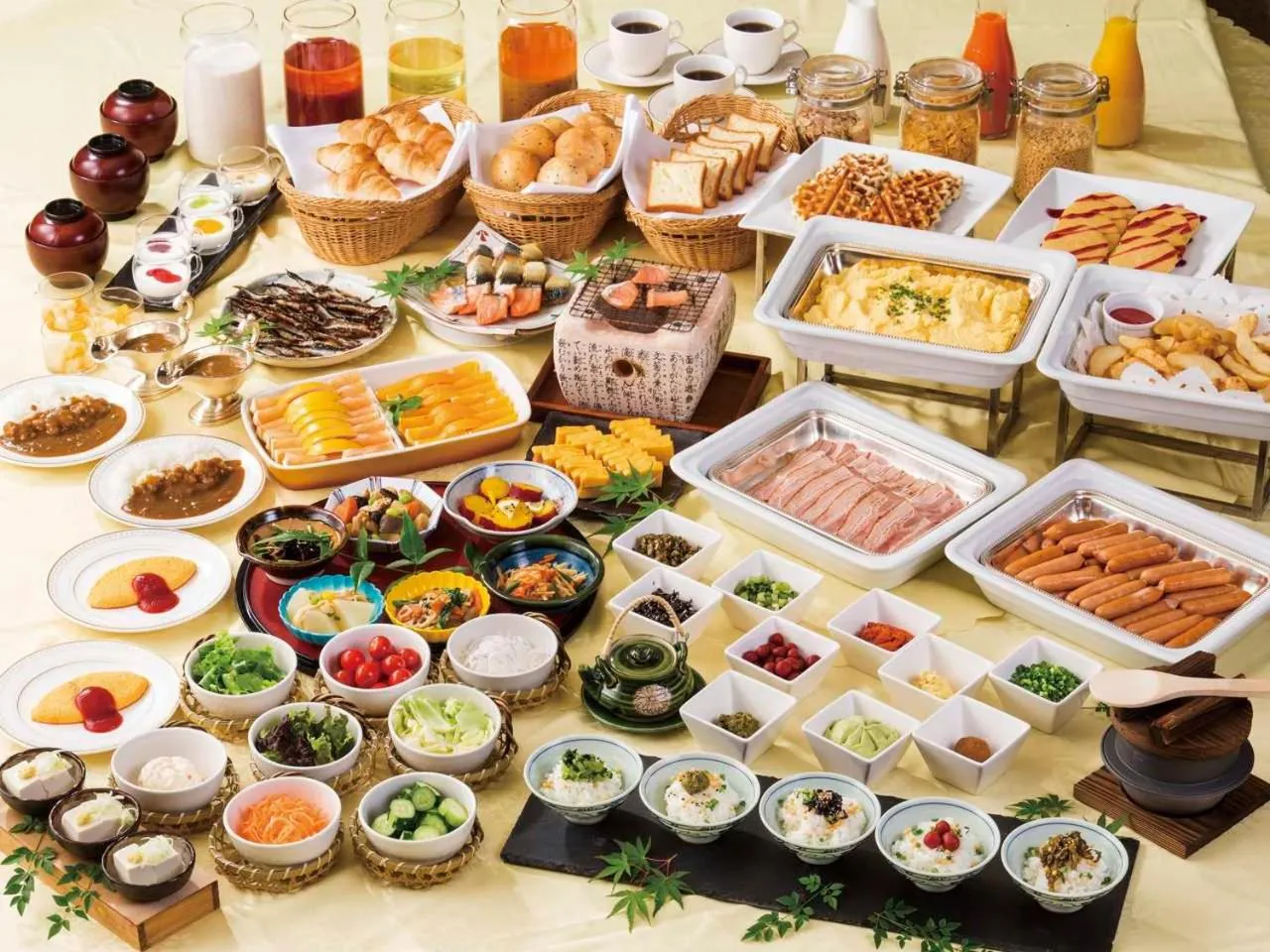 Breakfast in APA Hotel Nagoya Ekimae