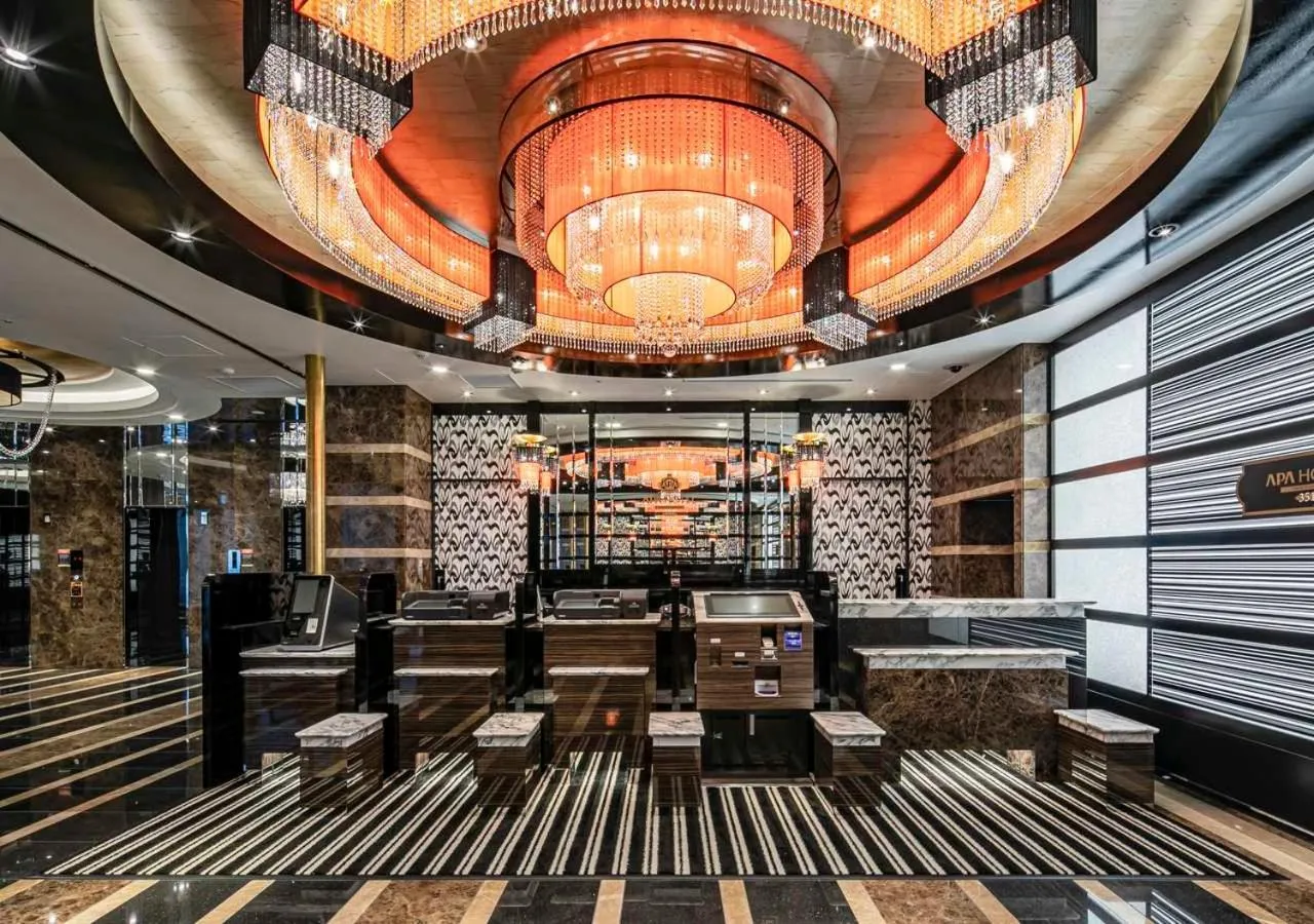 Lobby or reception in APA Hotel Nagoya Ekimae