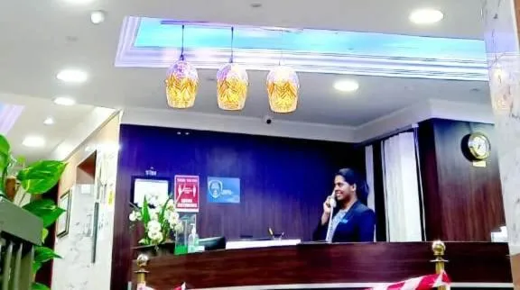 Lobby or reception in Safari Hotel Apartments