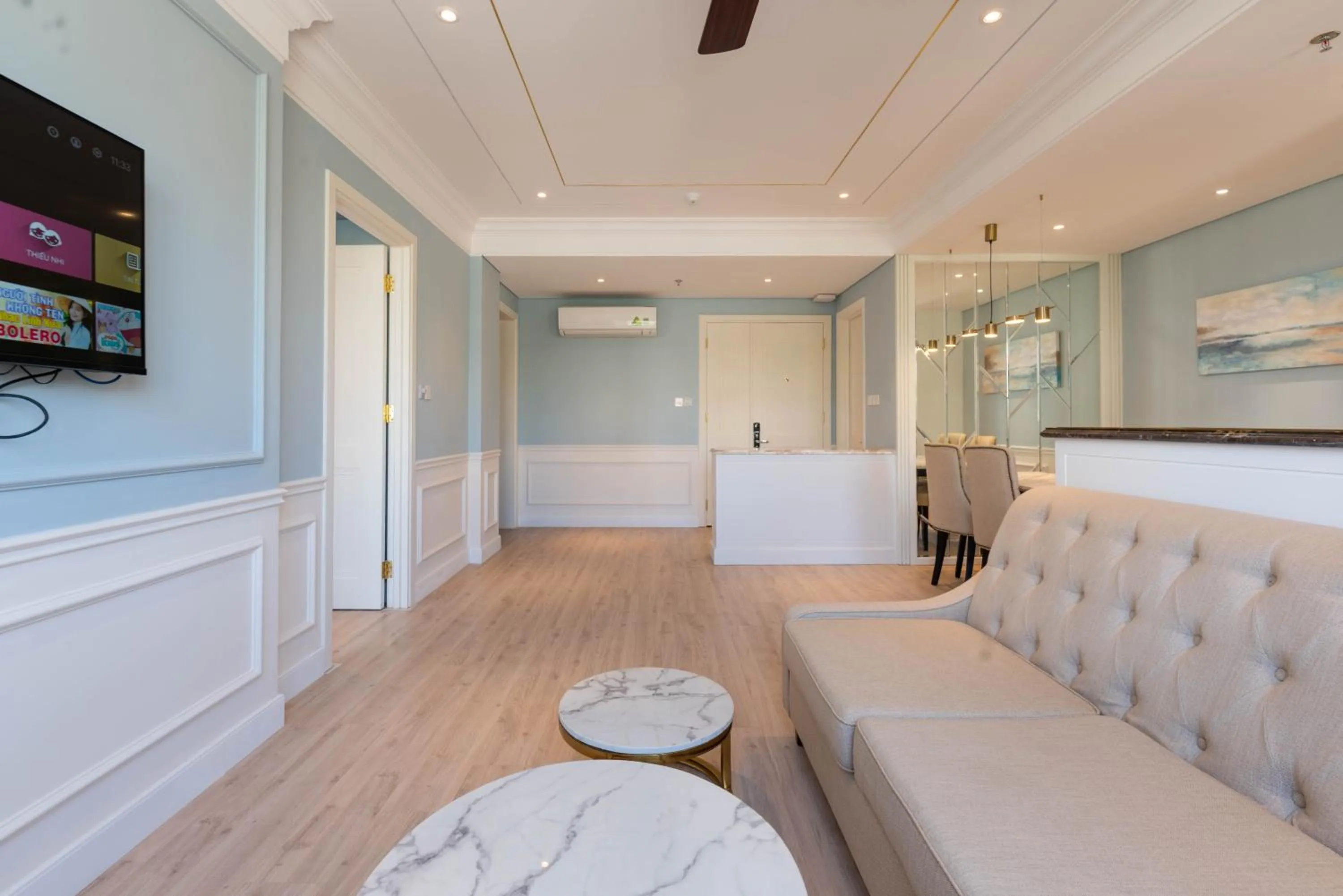 TV and multimedia in Louis Mo Apartment