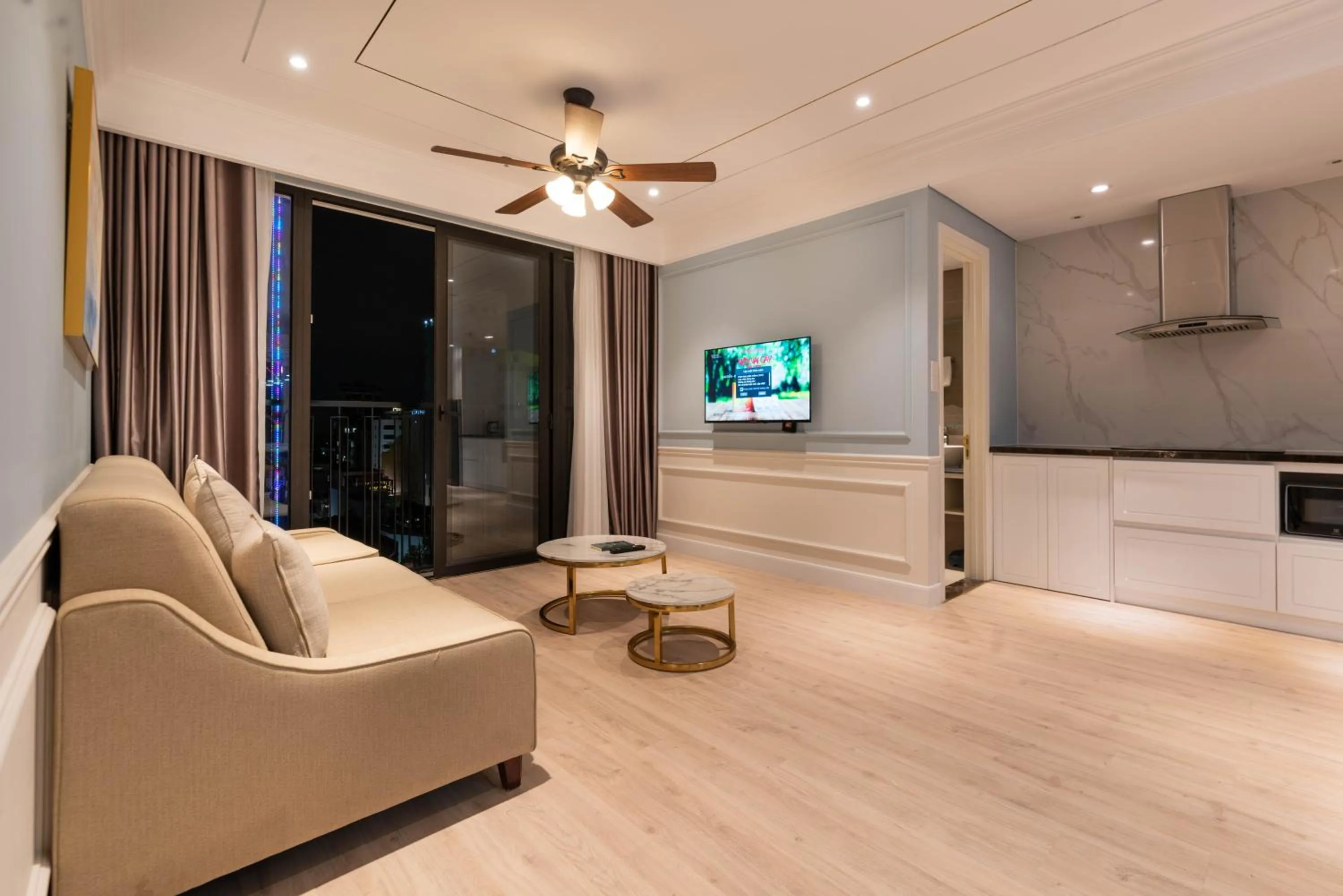 Living room in Louis Mo Apartment