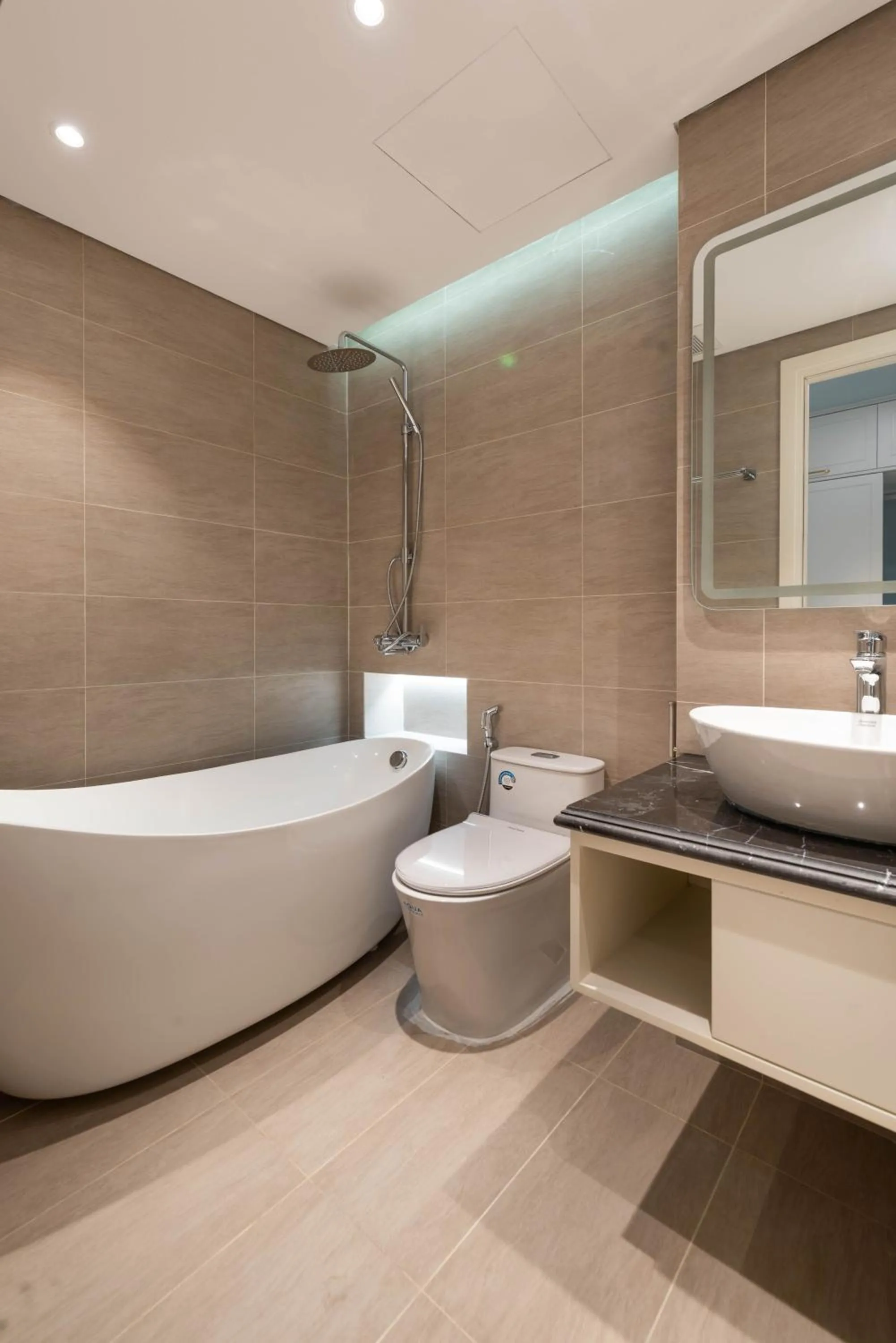 Bathroom in Louis Mo Apartment