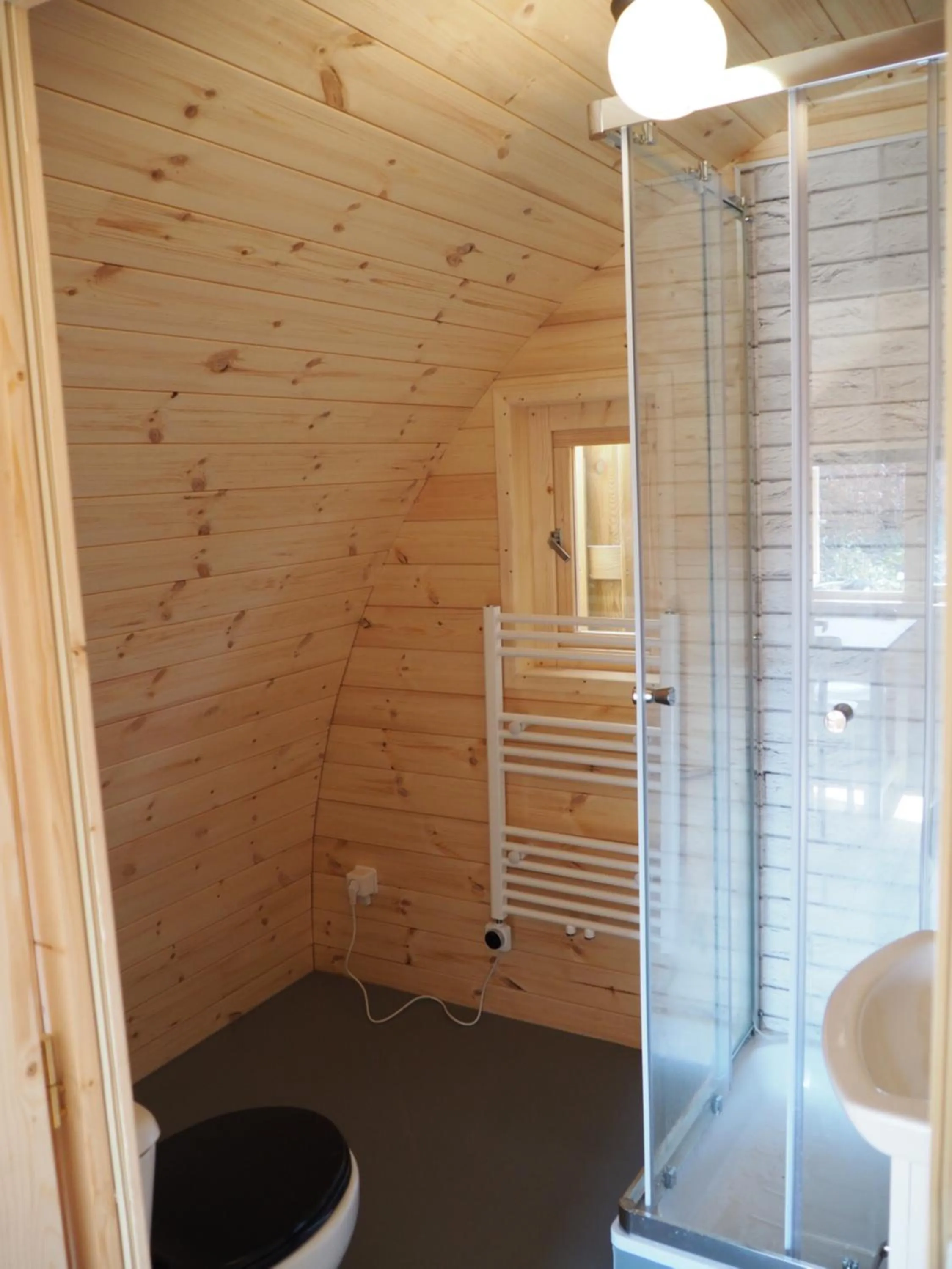 Shower in Polderlodge
