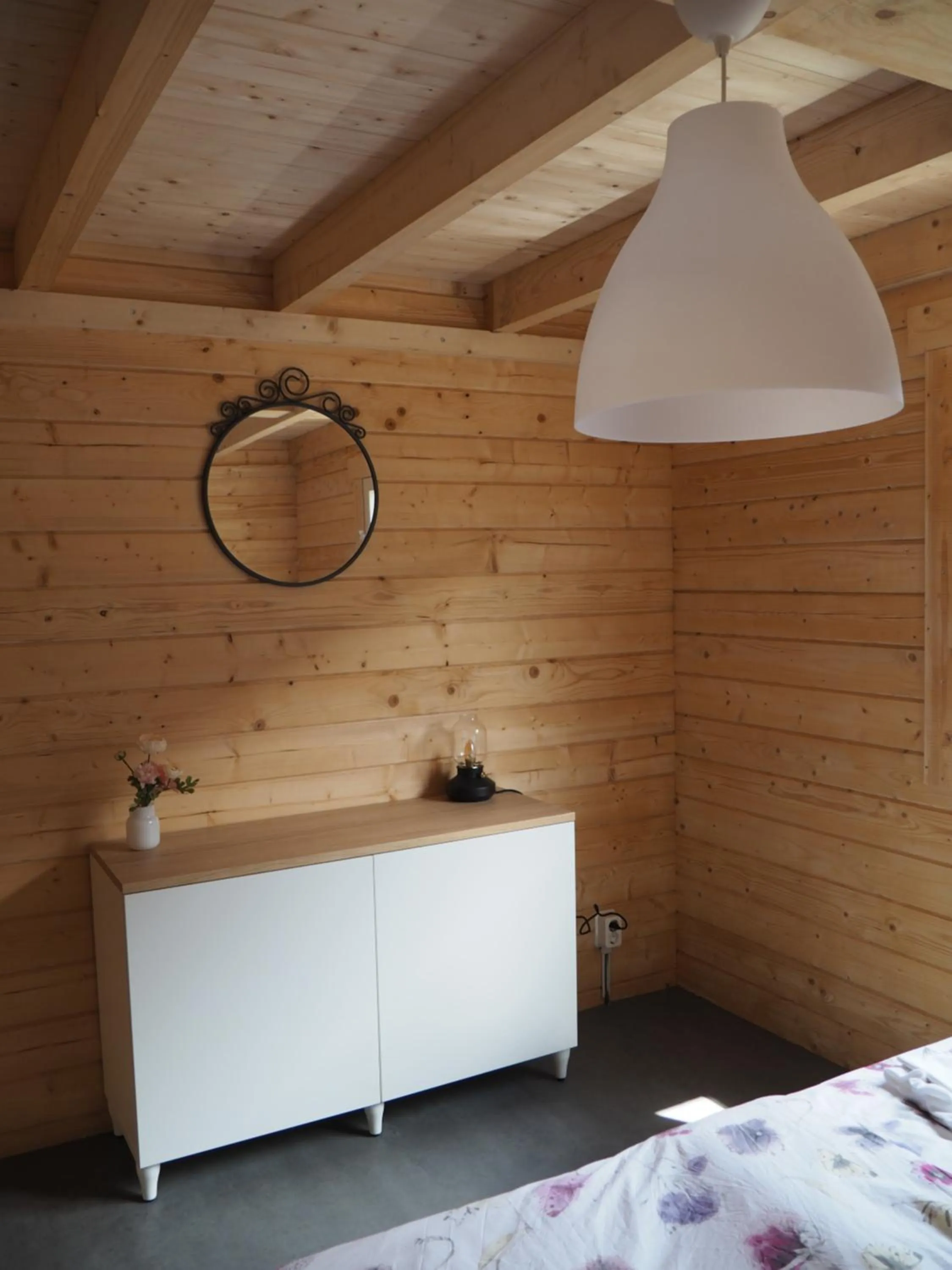 Bedroom, Bed in Polderlodge