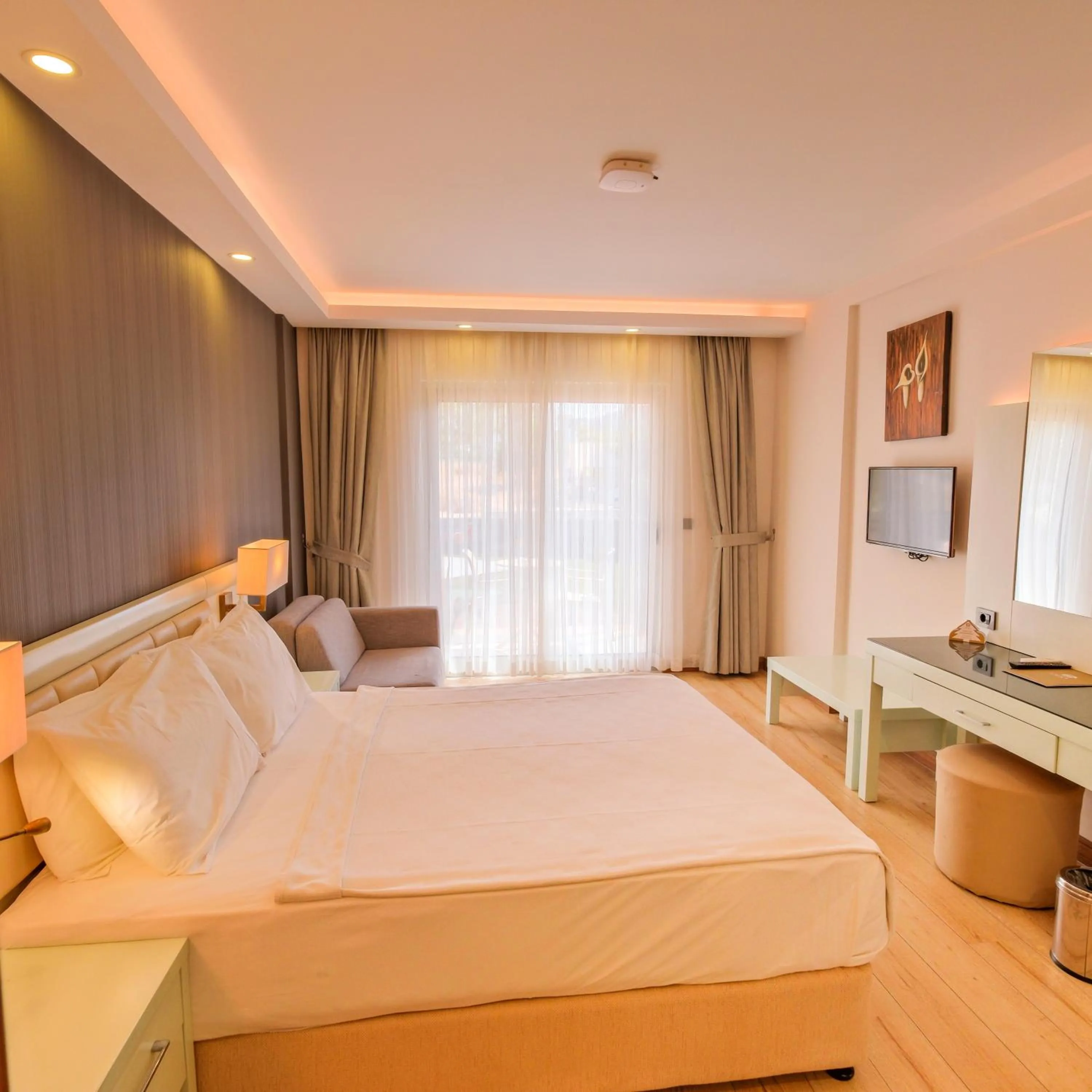 Bedroom, Bed in Orka Village Hisarönü