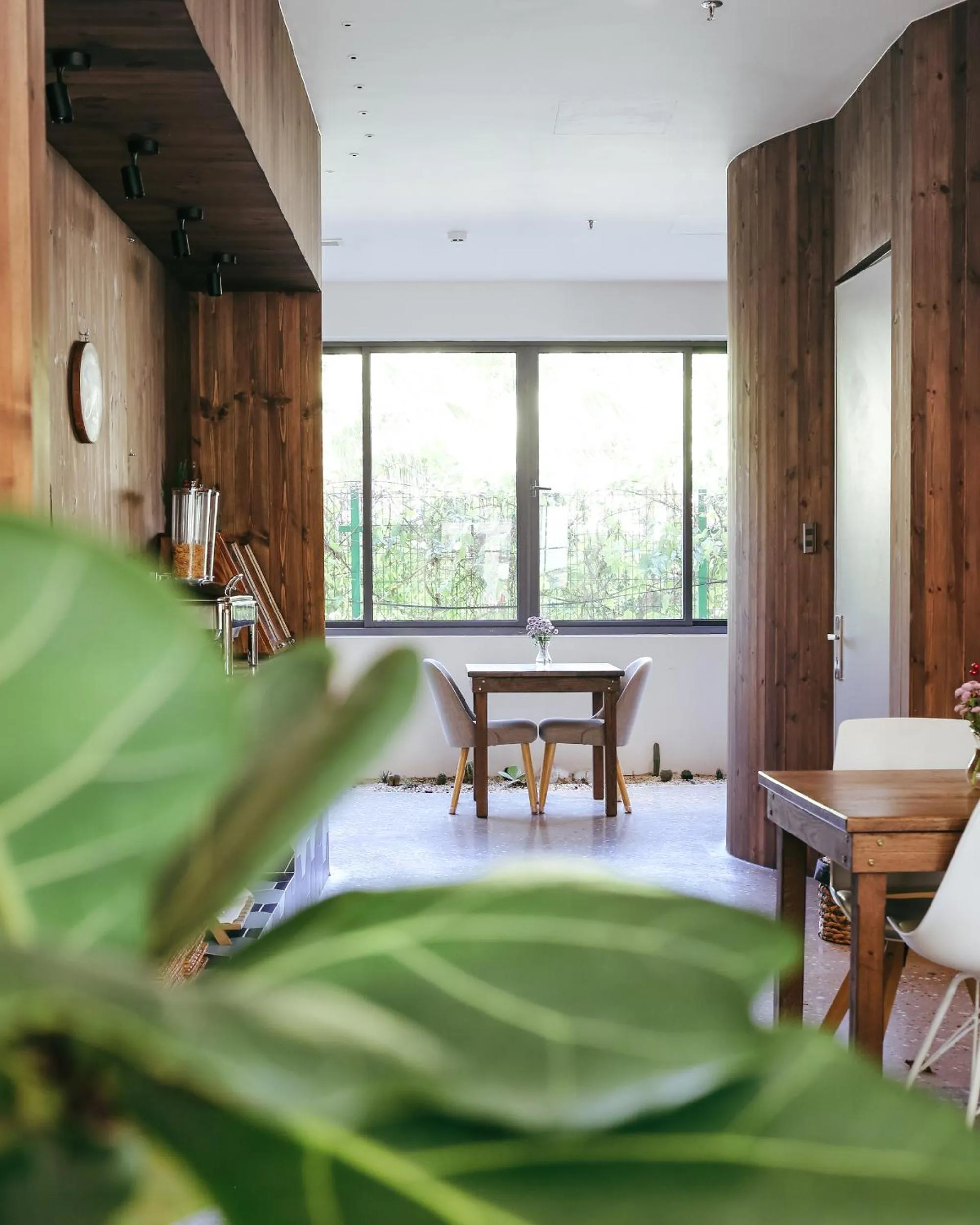 Seating area in JM Boutique Hotel