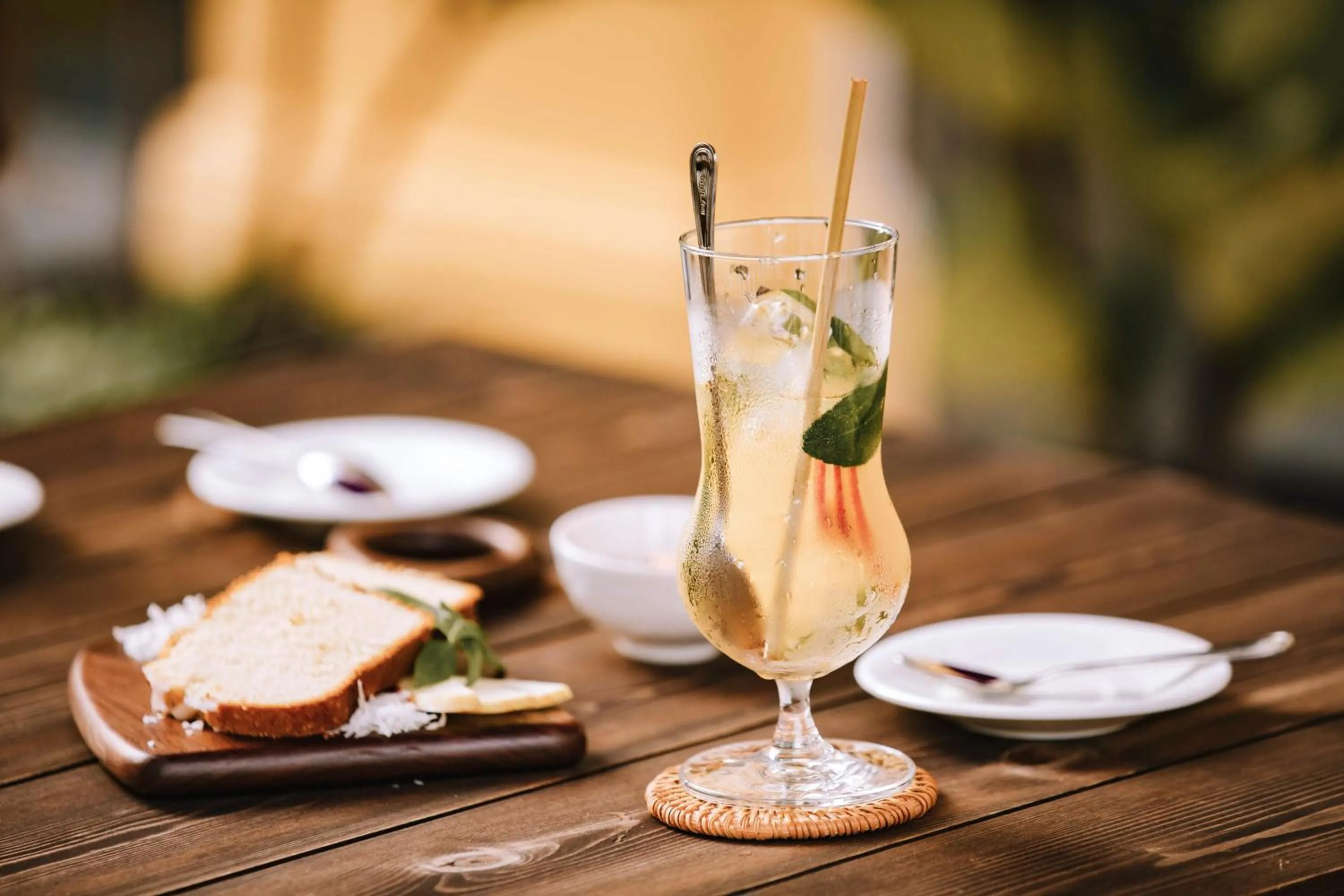 Food and drinks in JM Boutique Hotel