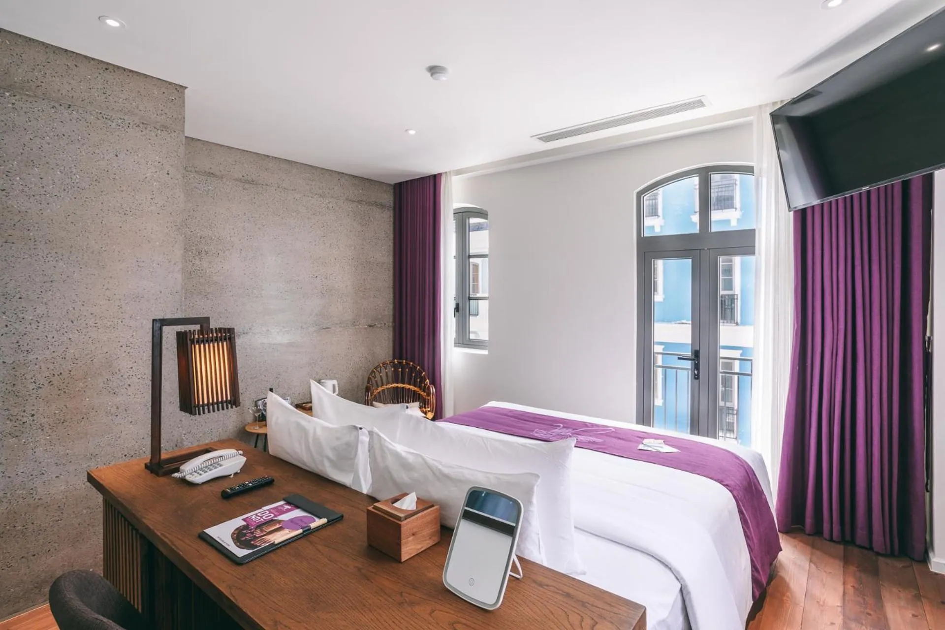 View (from property/room), Bed in JM Boutique Hotel