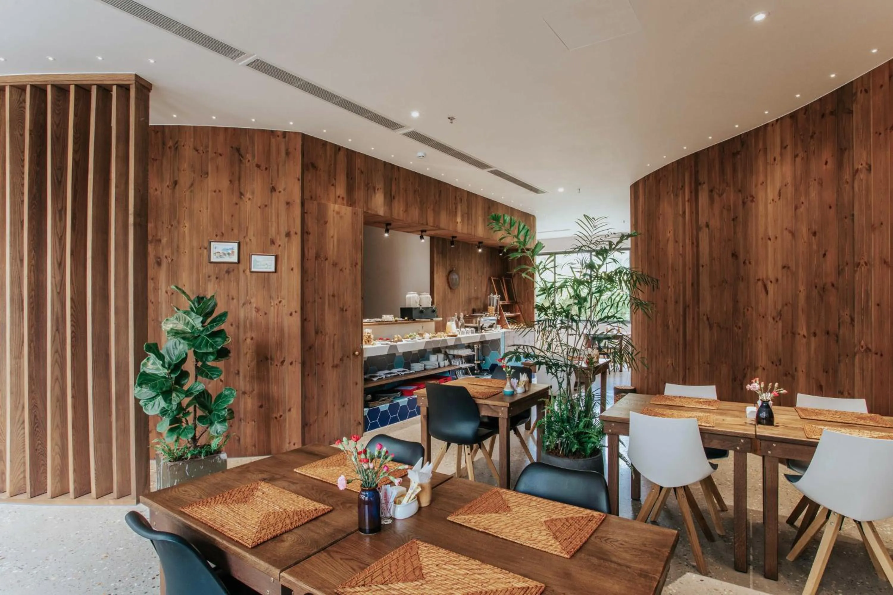 Dining area in JM Boutique Hotel