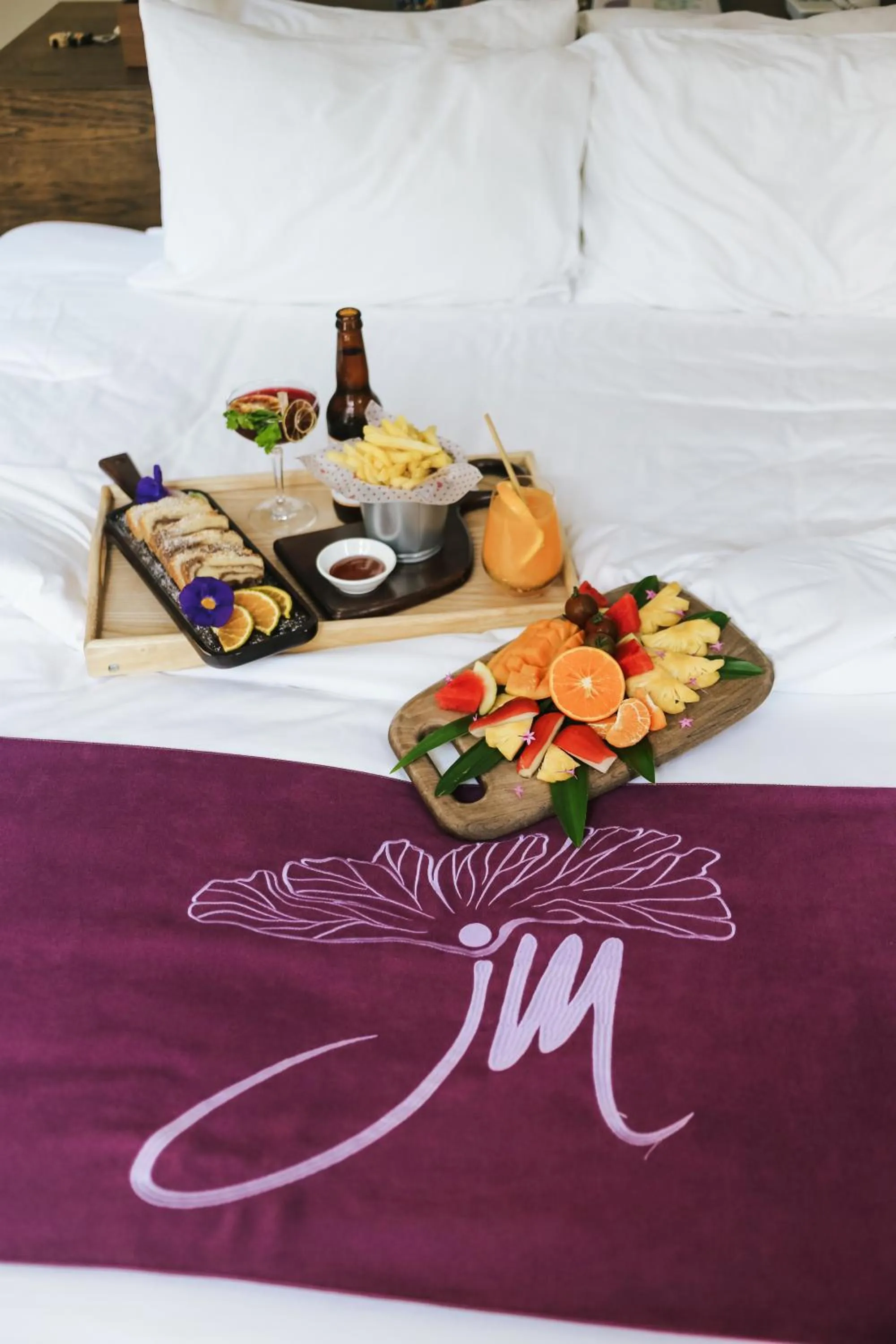 Food and drinks in JM Boutique Hotel