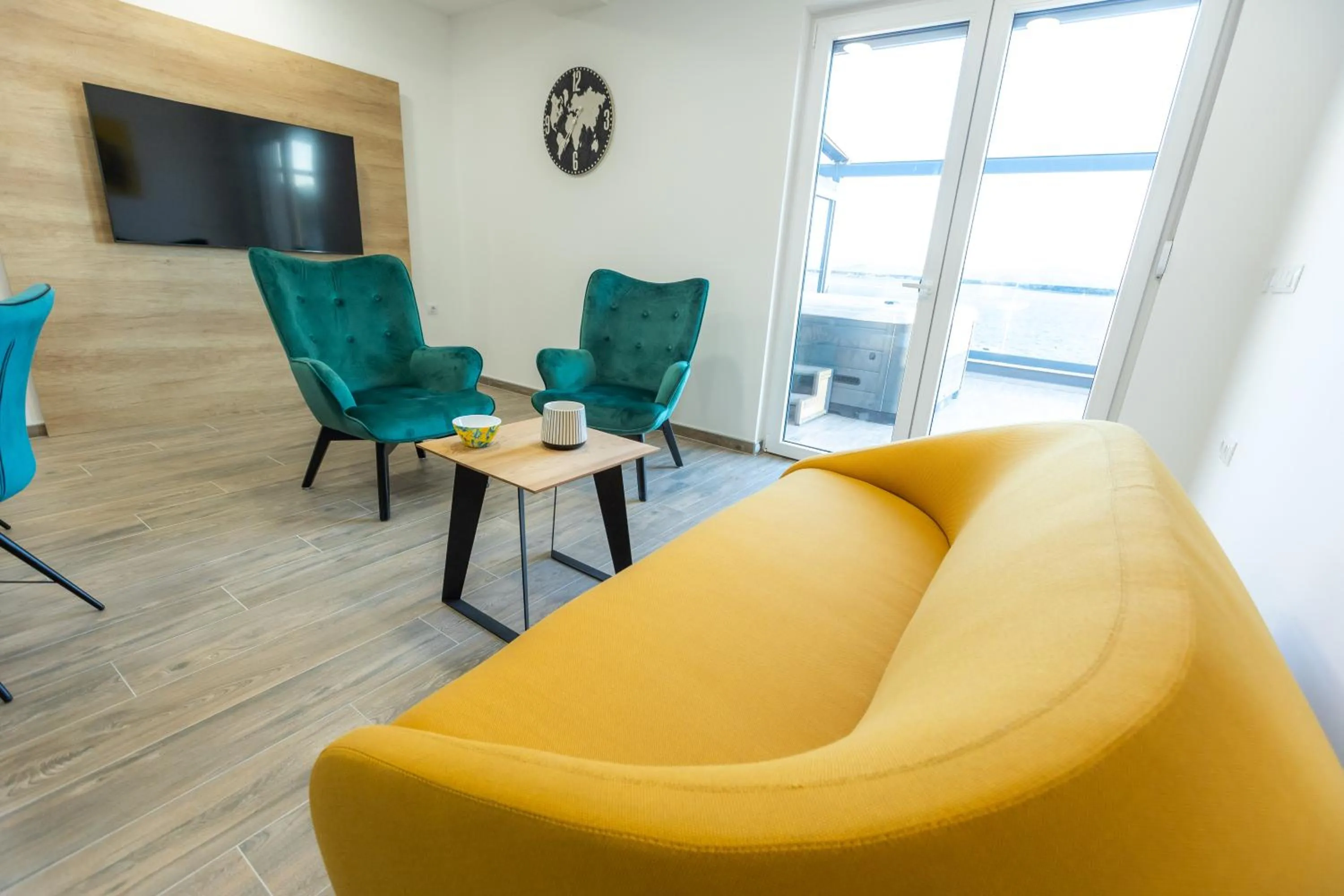 Seating area in Apartments Maris