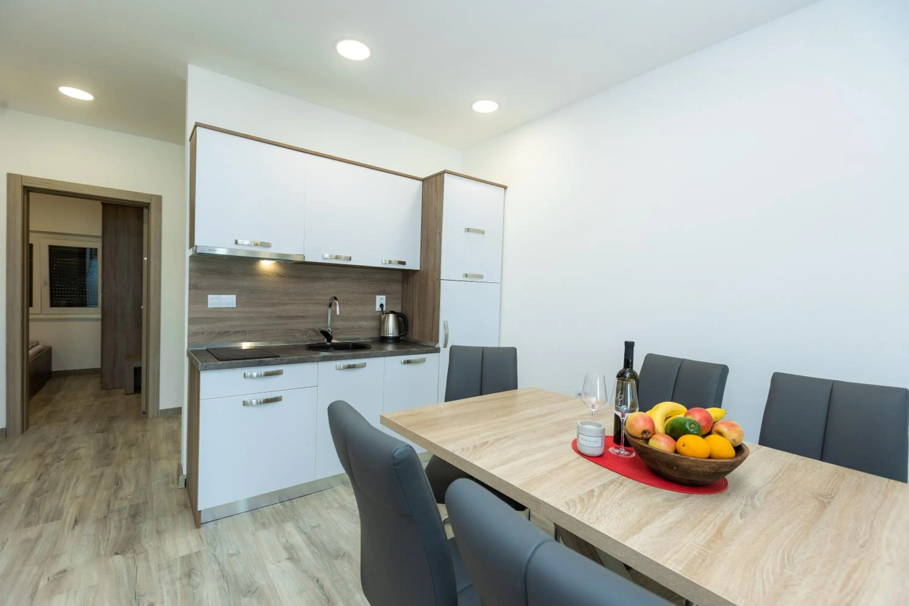 Kitchen or kitchenette in Apartments Maris