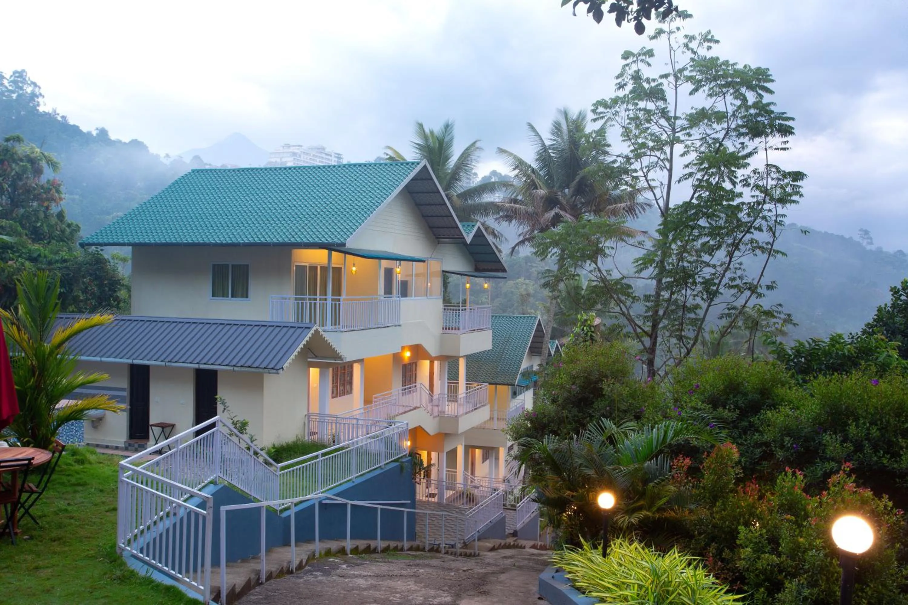 Garden view in The Arbour Resort Munnar