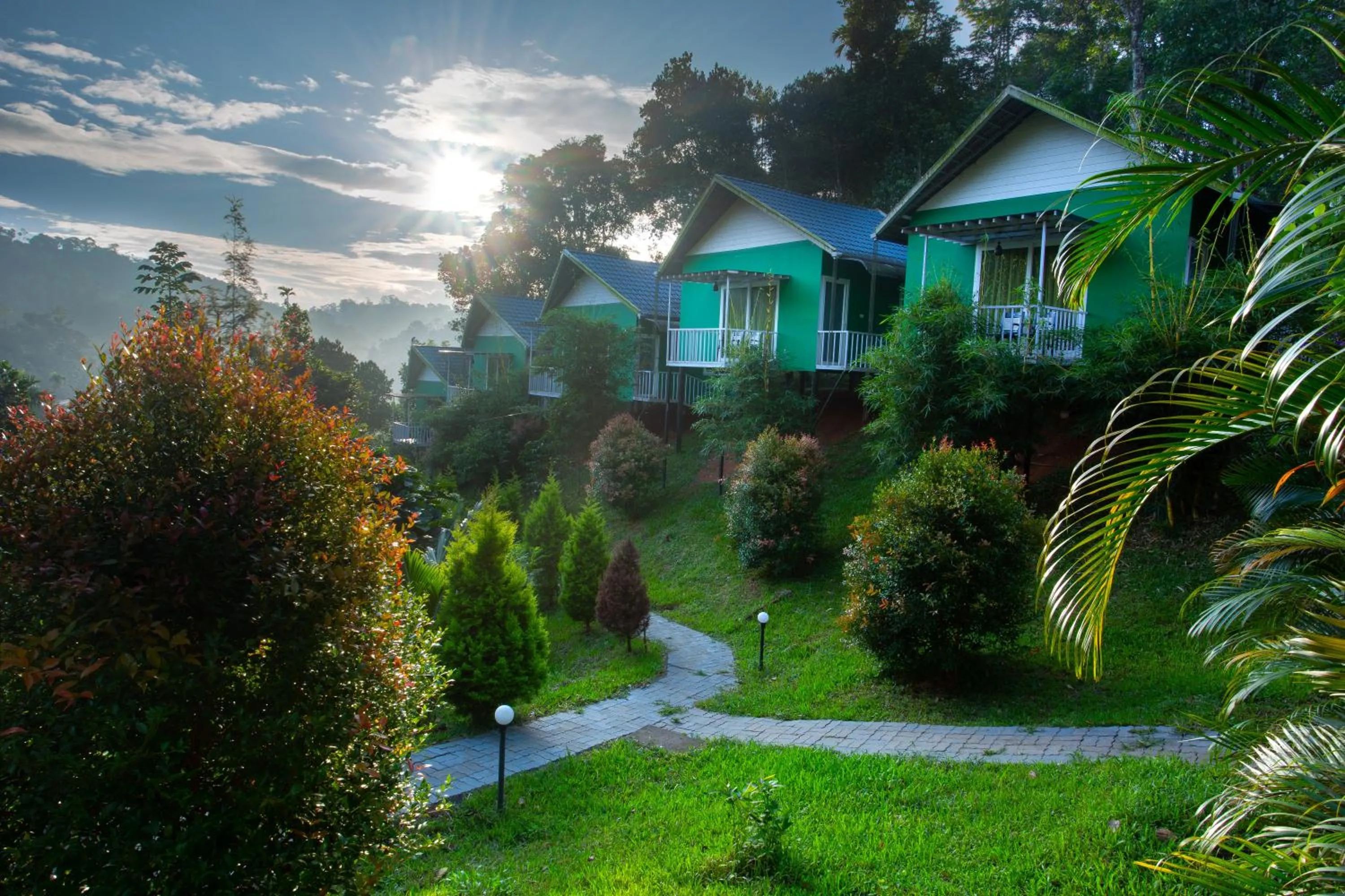 Property building in The Arbour Resort Munnar
