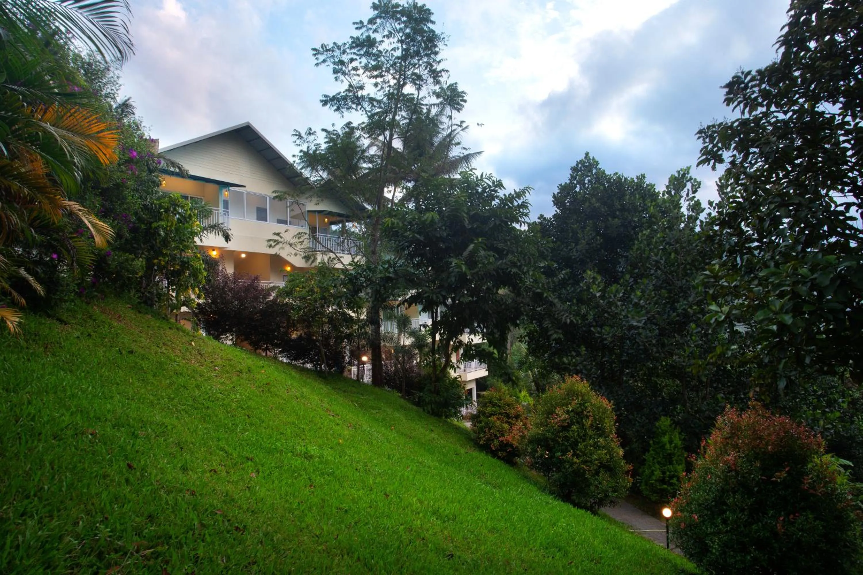 Garden view in The Arbour Resort Munnar