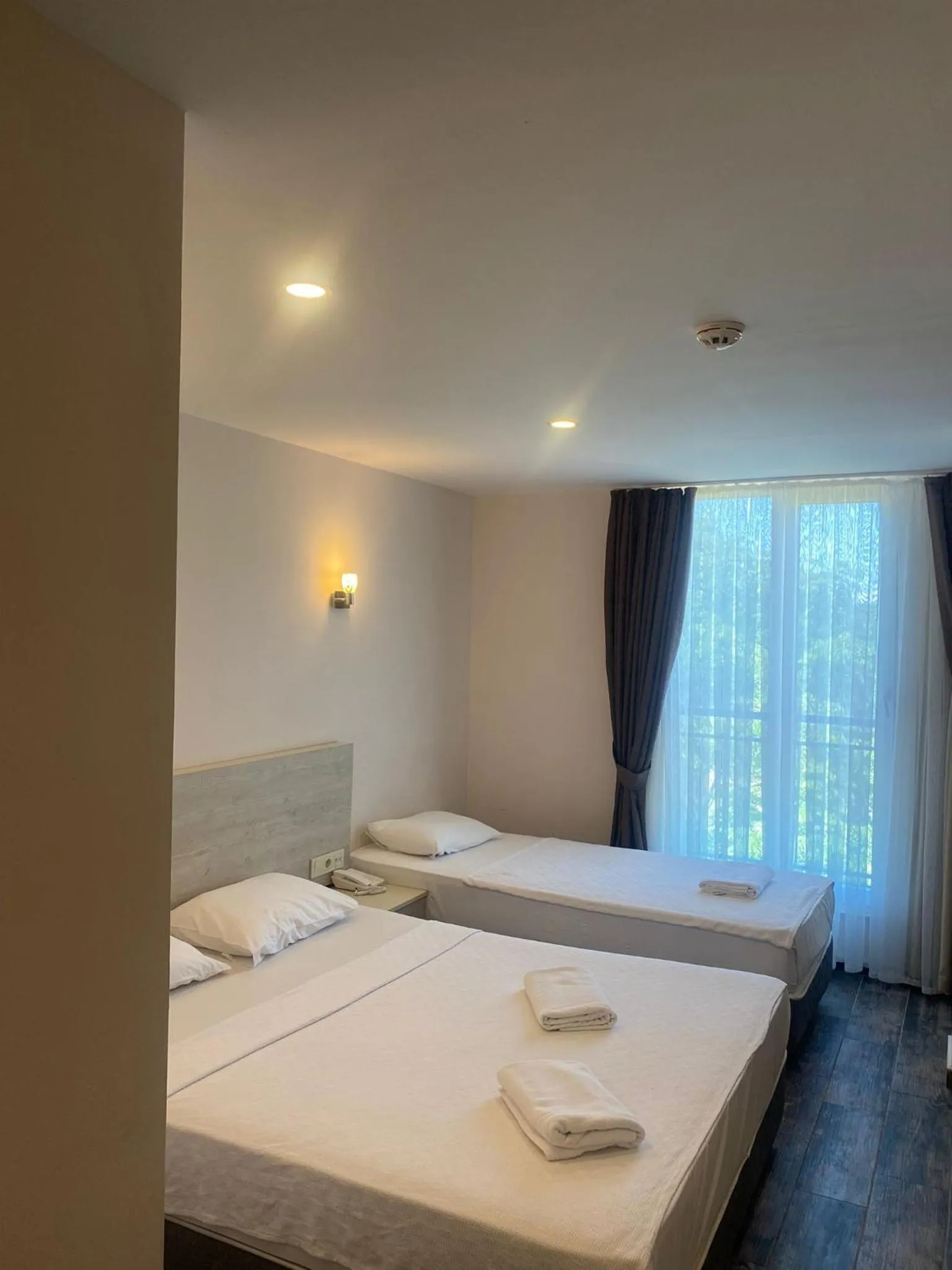 Bed in Dream Town Hotel&Restaurant