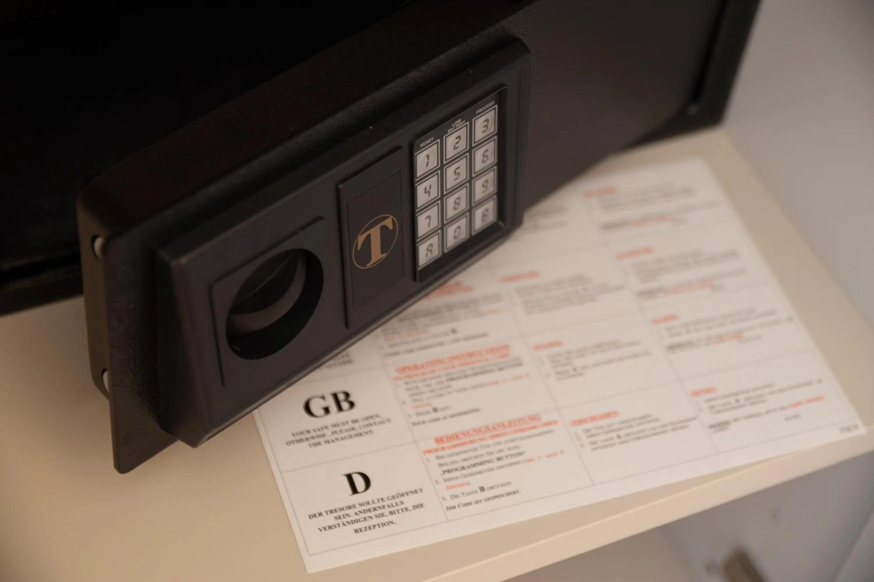 safe in Palazzo Cappuccini Art Relais