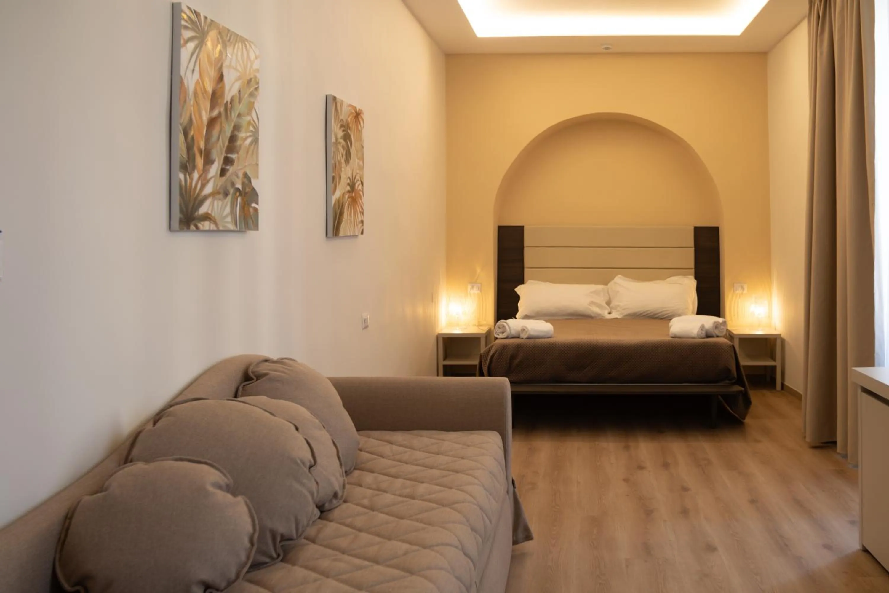 Bedroom, Bed in Palazzo Cappuccini Art Relais