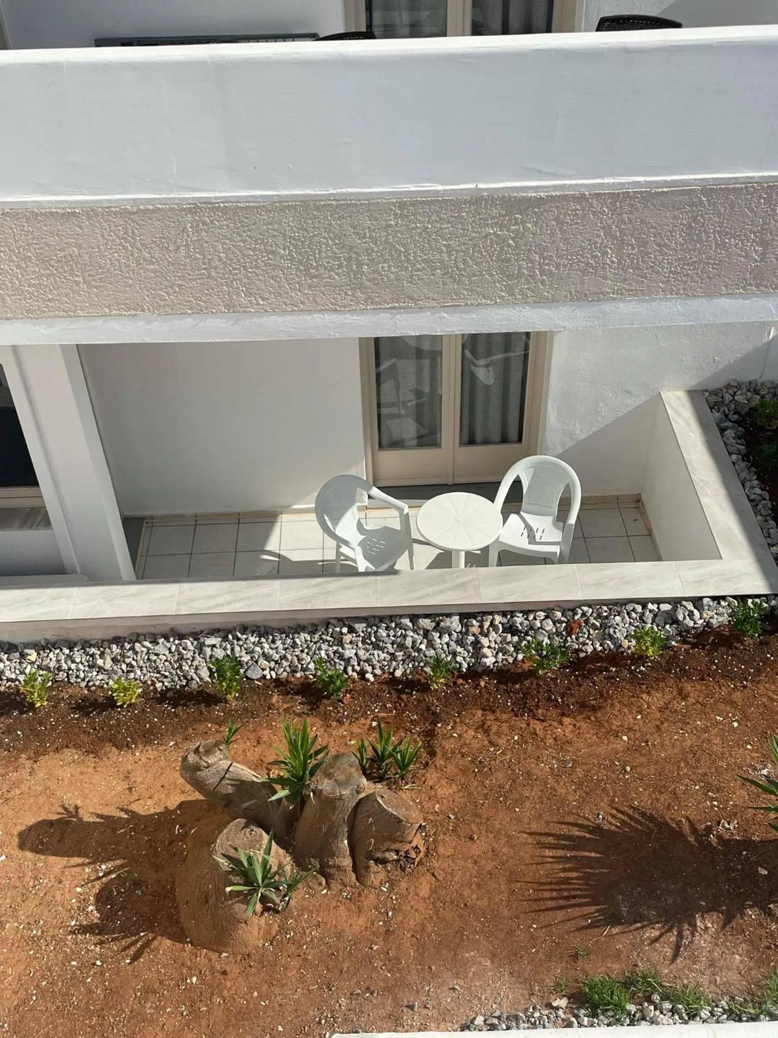 Patio in Coralli Beach Hotel