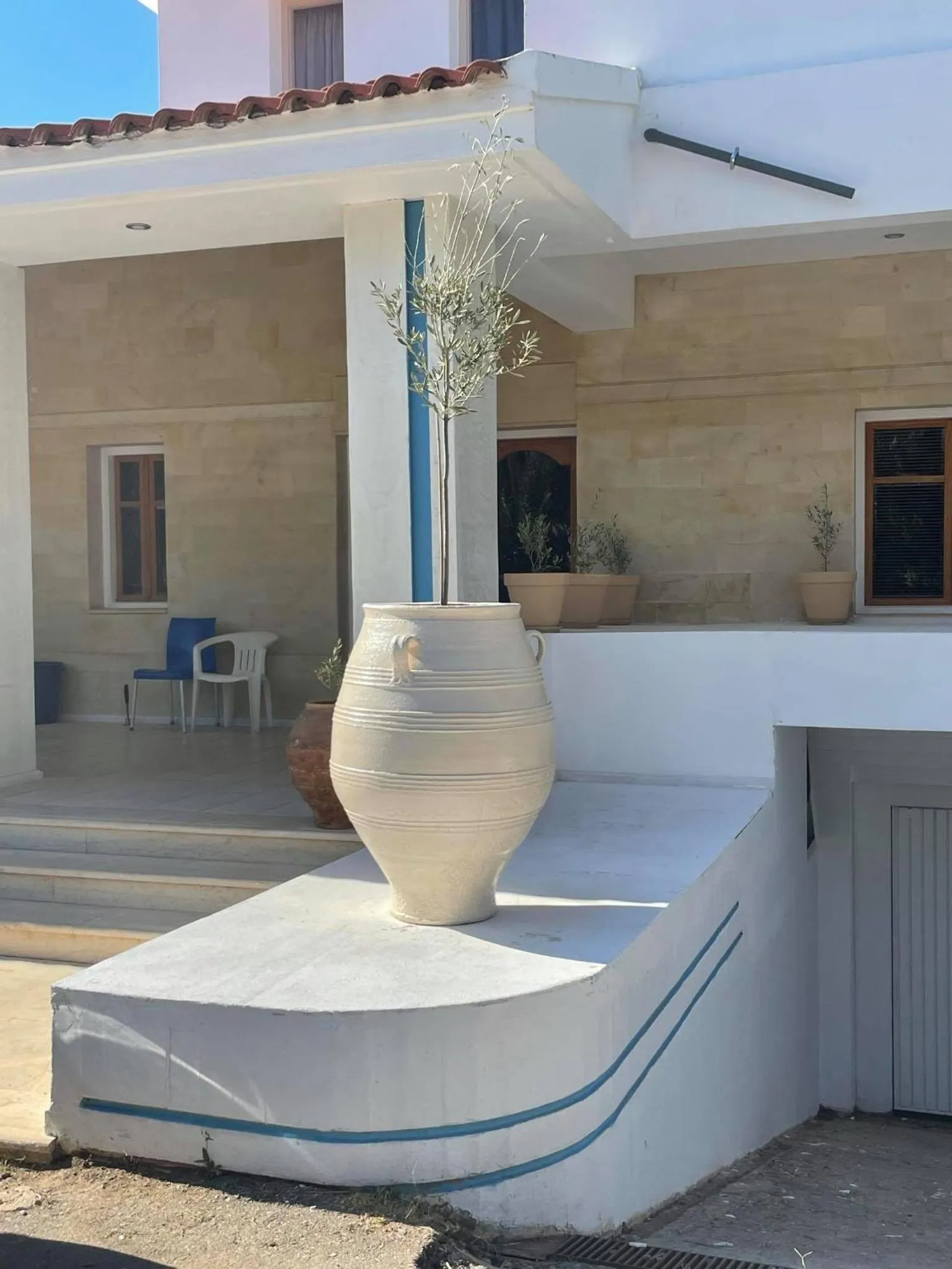 Facade/entrance in Coralli Beach Hotel