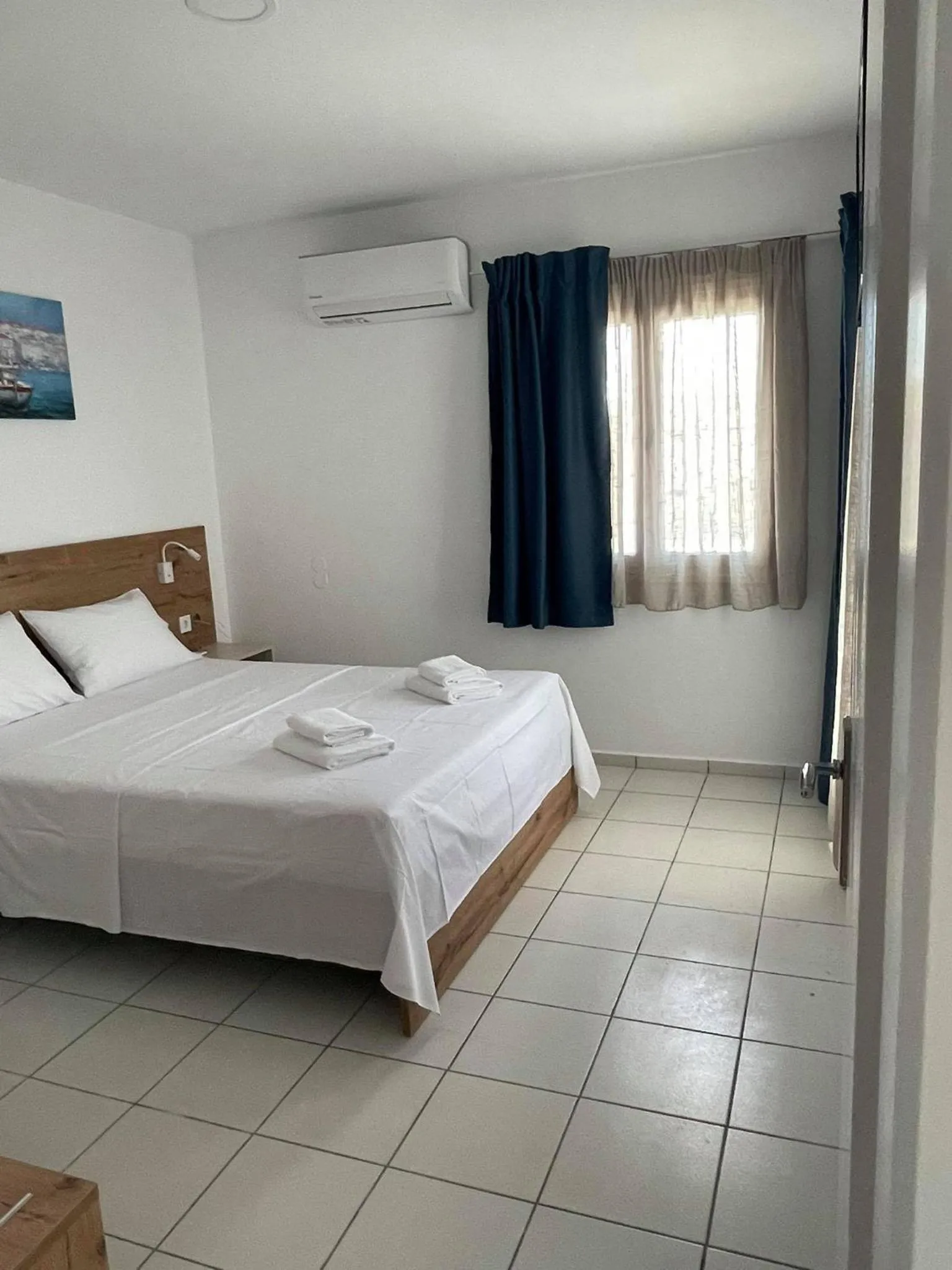 Bed in Coralli Beach Hotel