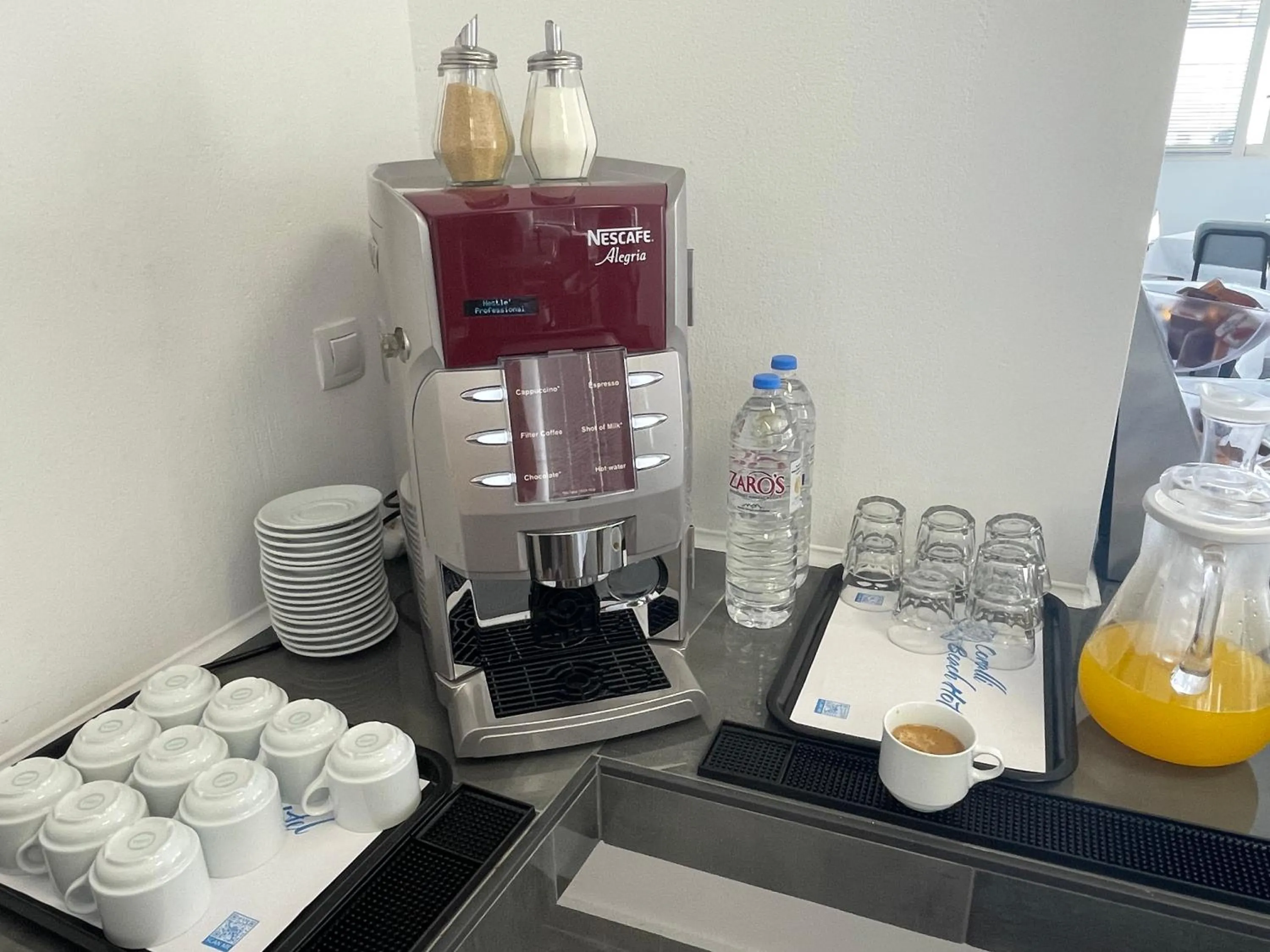 Breakfast in Coralli Beach Hotel