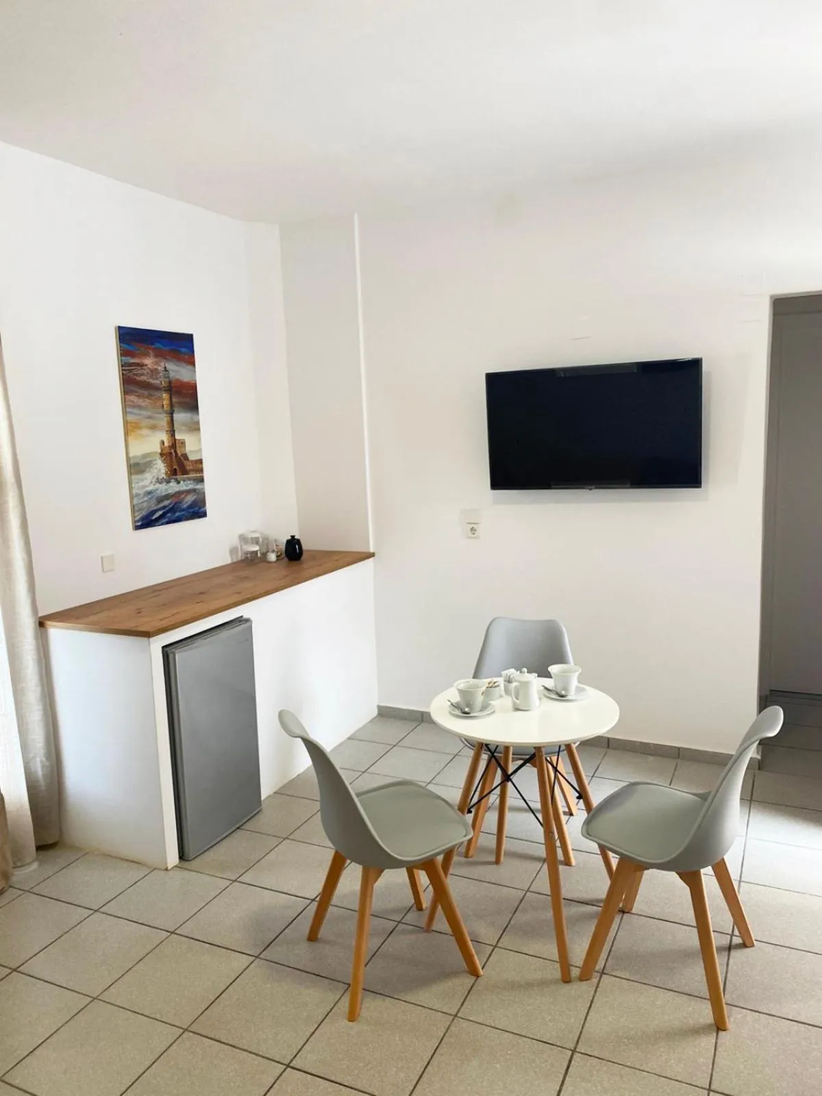 Seating area in Coralli Beach Hotel