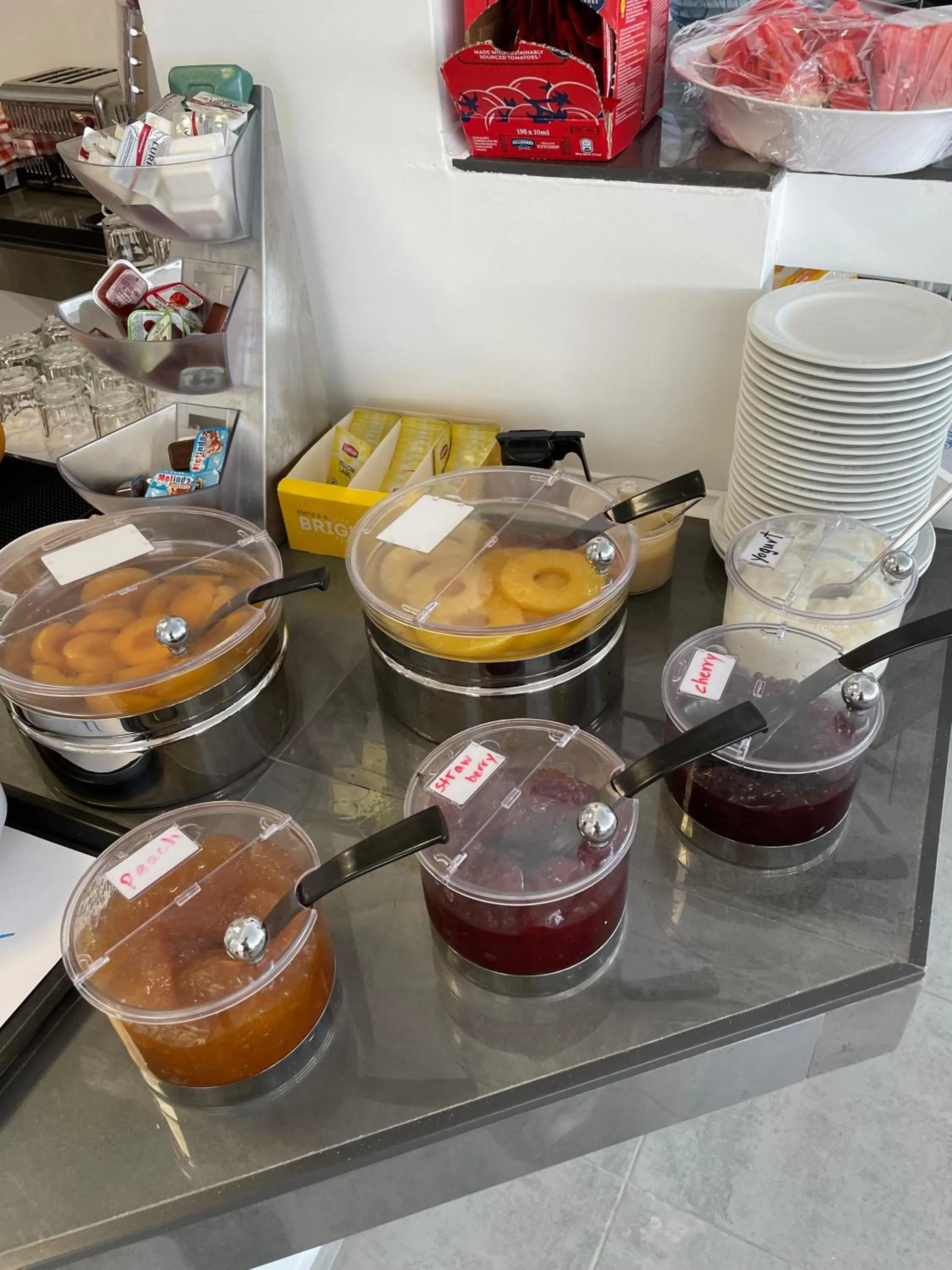 Breakfast in Coralli Beach Hotel