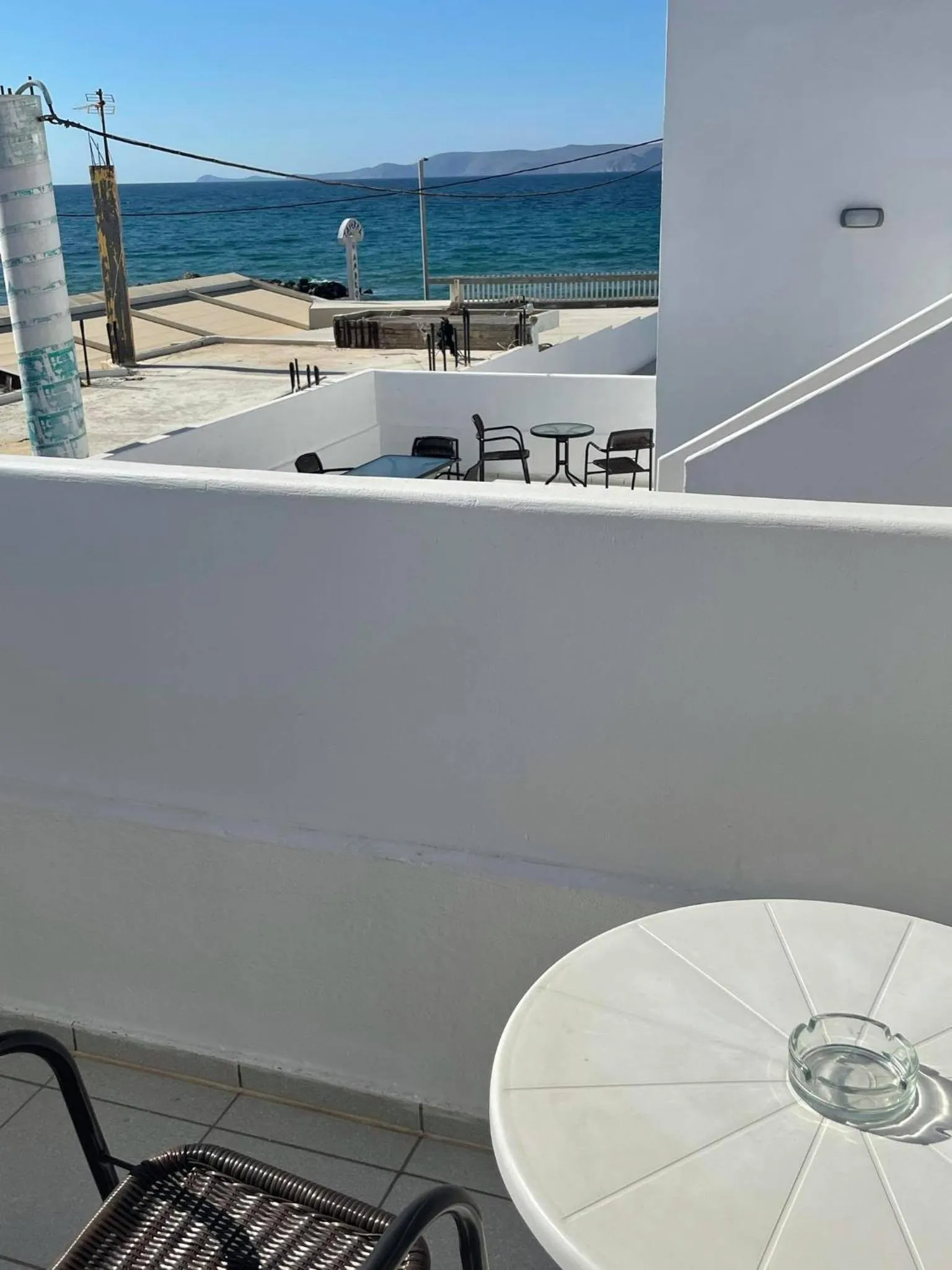 Balcony/Terrace in Coralli Beach Hotel