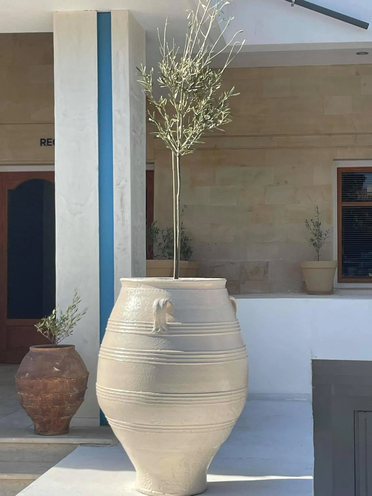 Facade/entrance in Coralli Beach Hotel