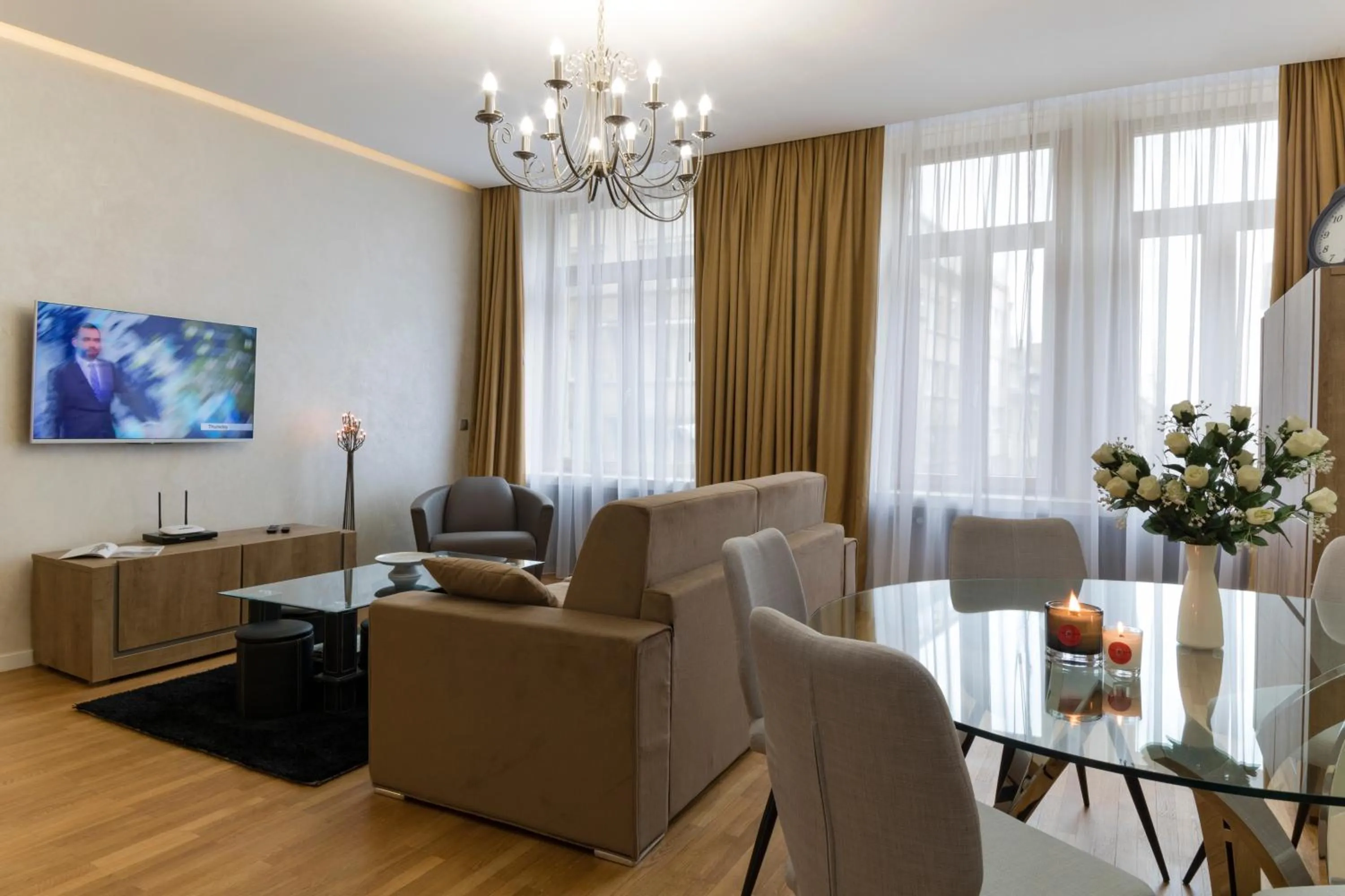 Seating area in The Queen Luxury Apartments - Villa Liberty