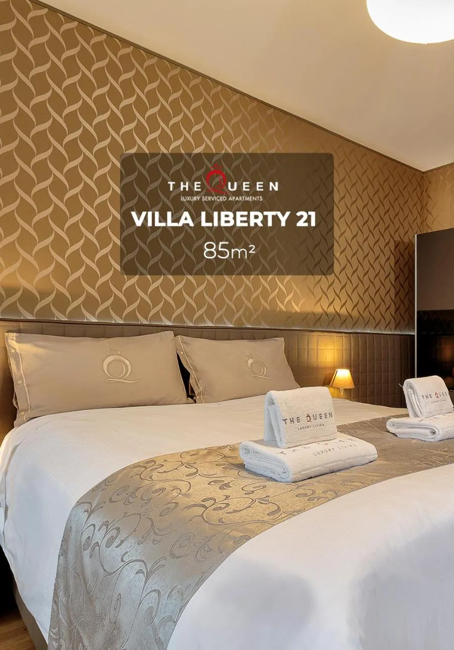 Photo of the whole room, Bed in The Queen Luxury Apartments - Villa Liberty