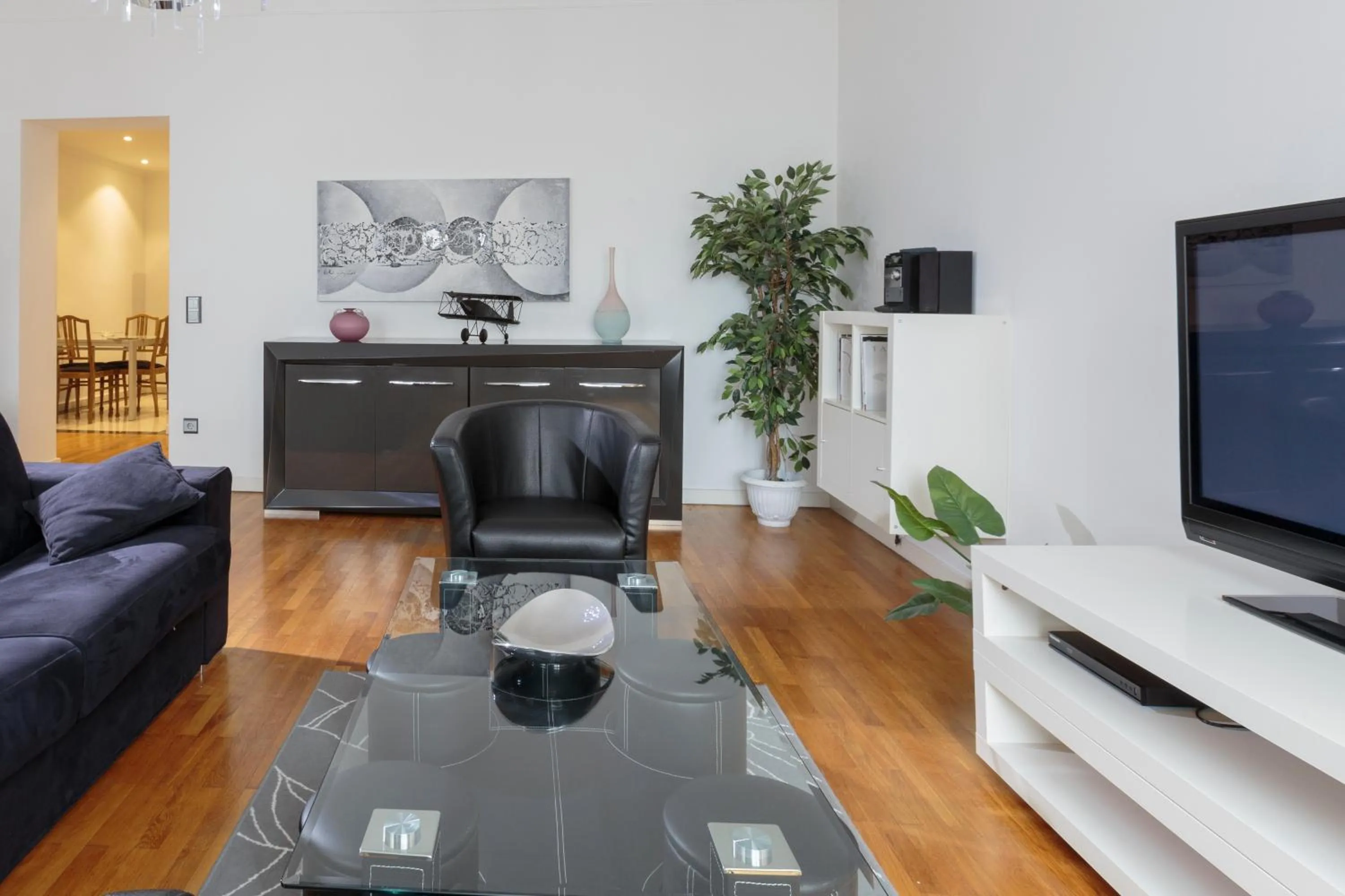 TV and multimedia in The Queen Luxury Apartments - Villa Liberty