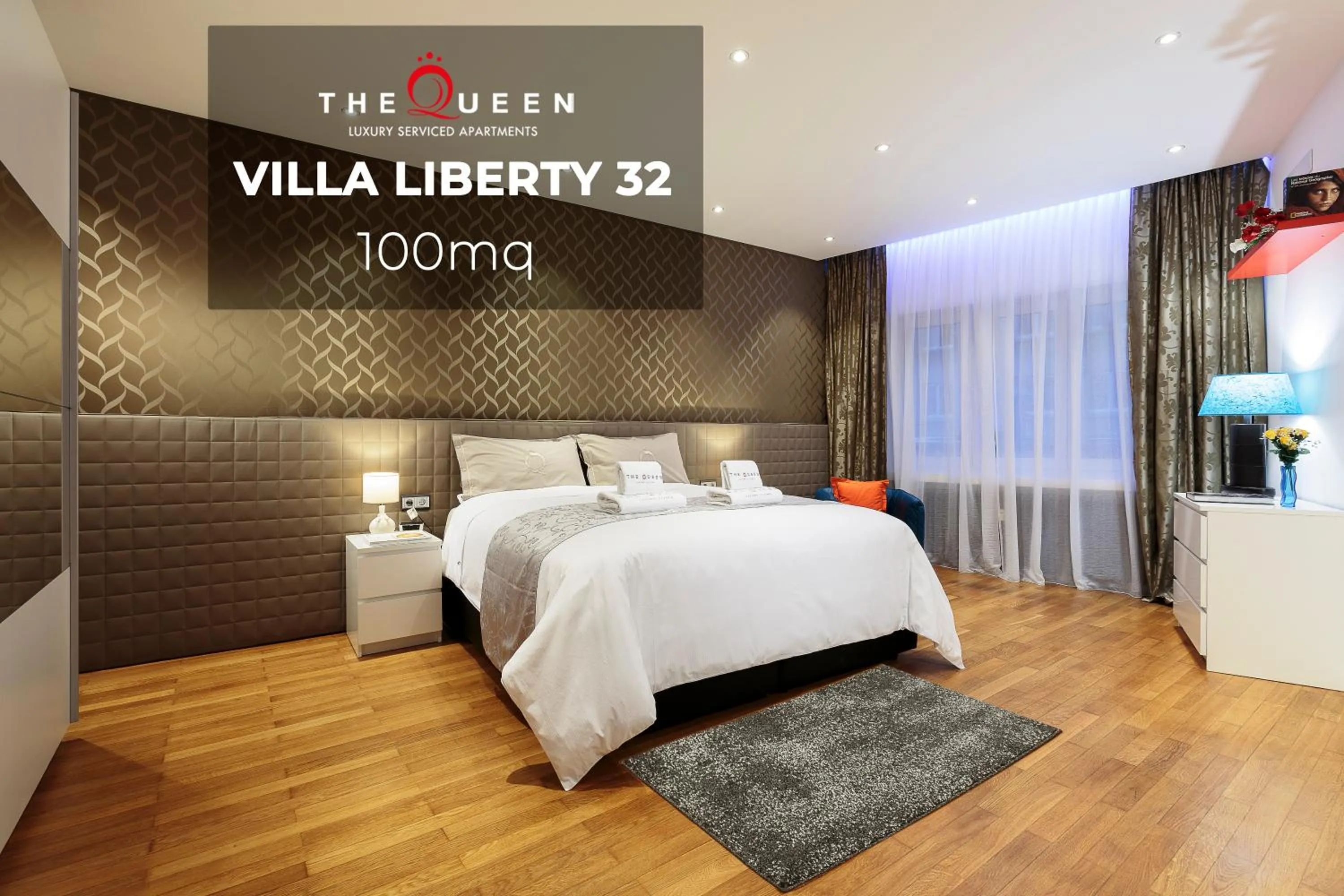 Photo of the whole room, Bed in The Queen Luxury Apartments - Villa Liberty