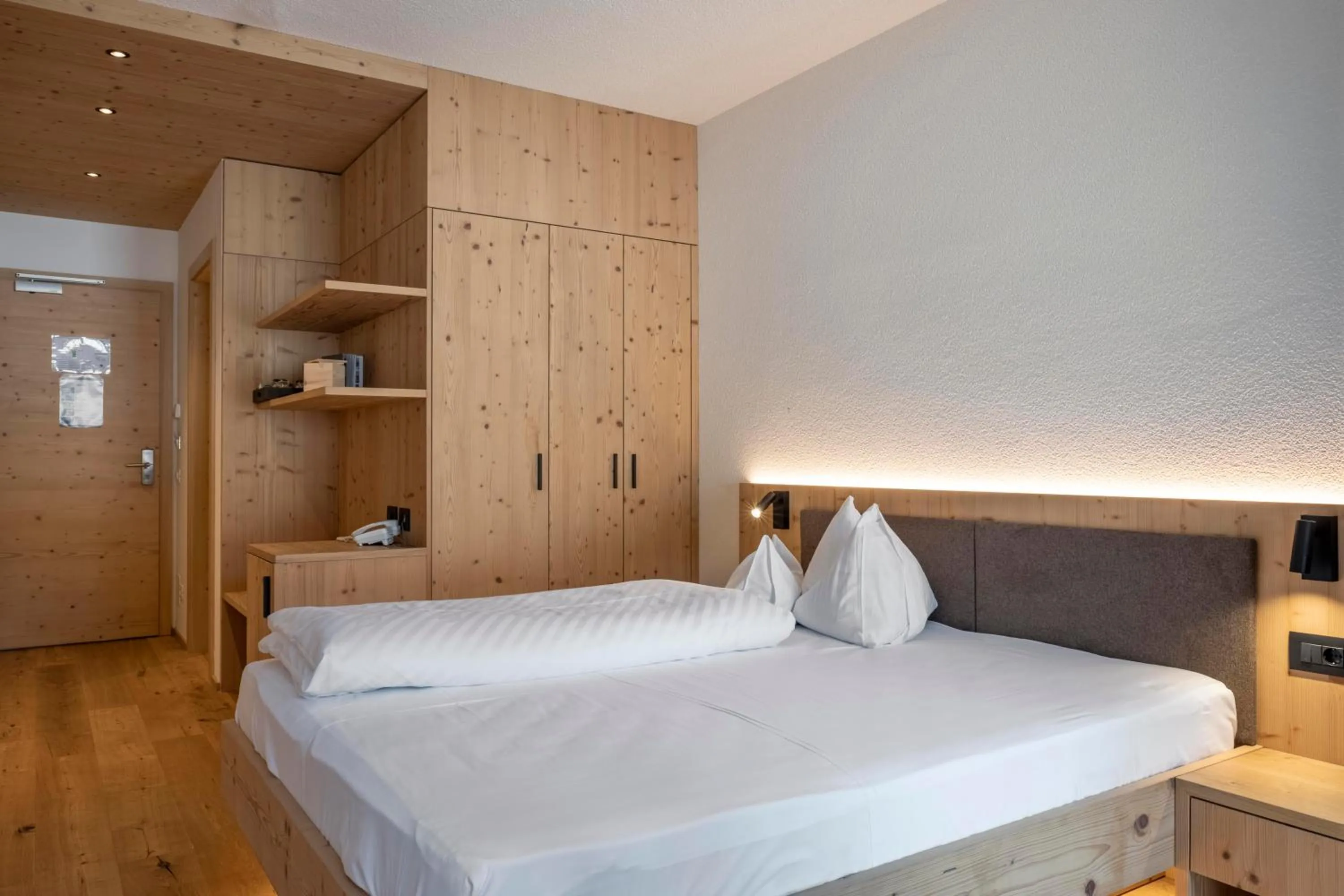 Bed in Hotel Fischer