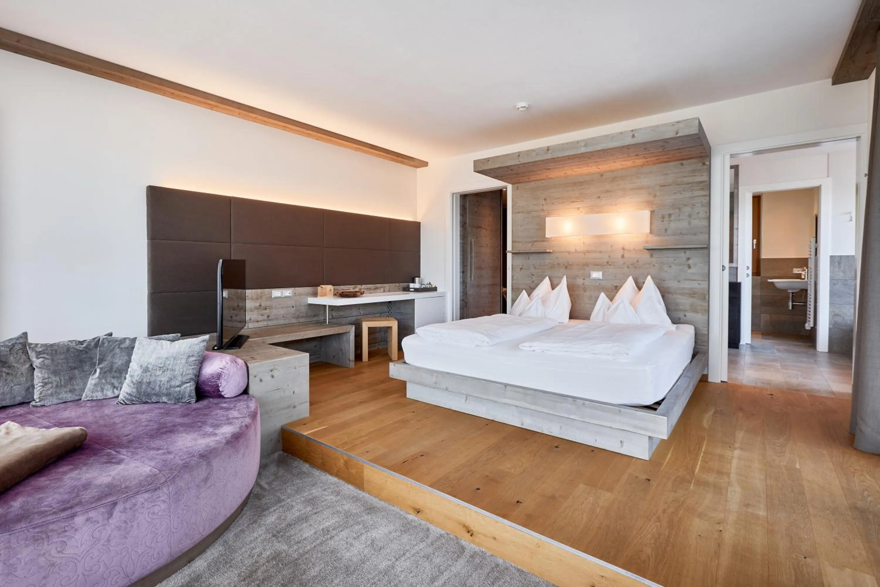 Bed in Hotel Fischer