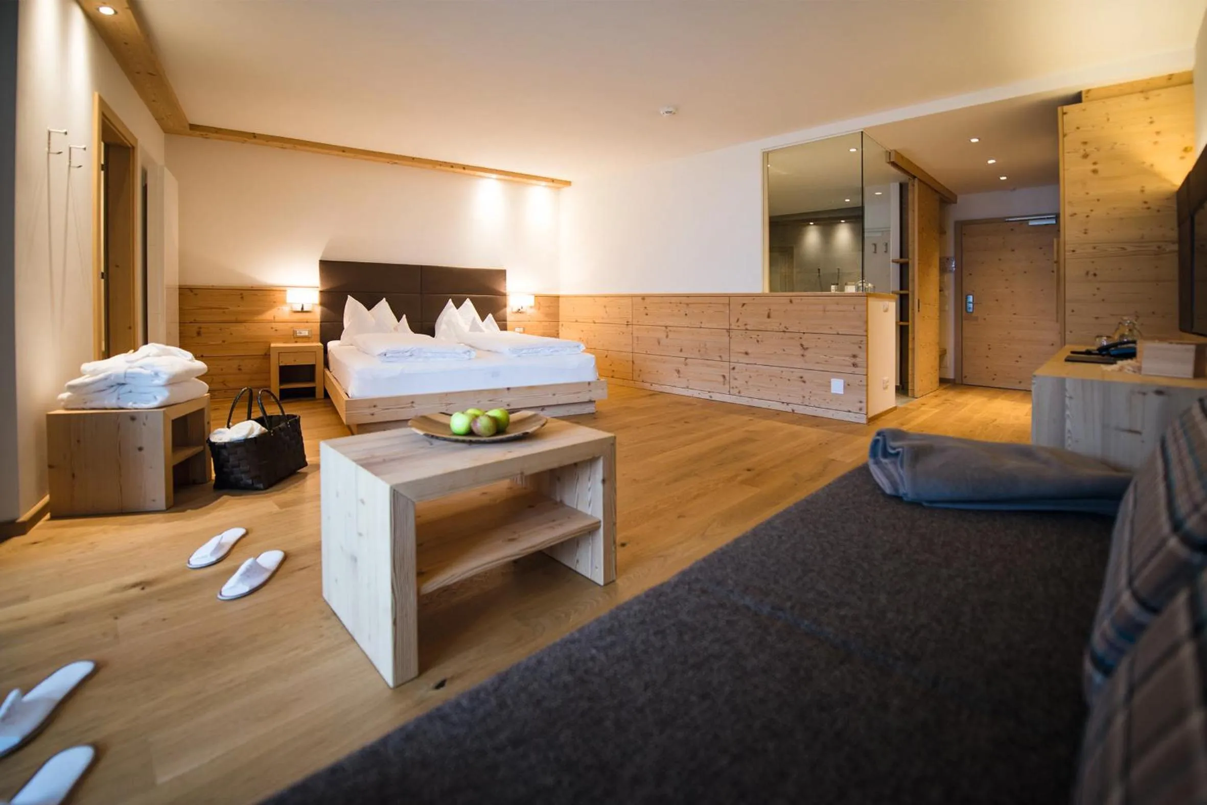 Bed in Hotel Fischer