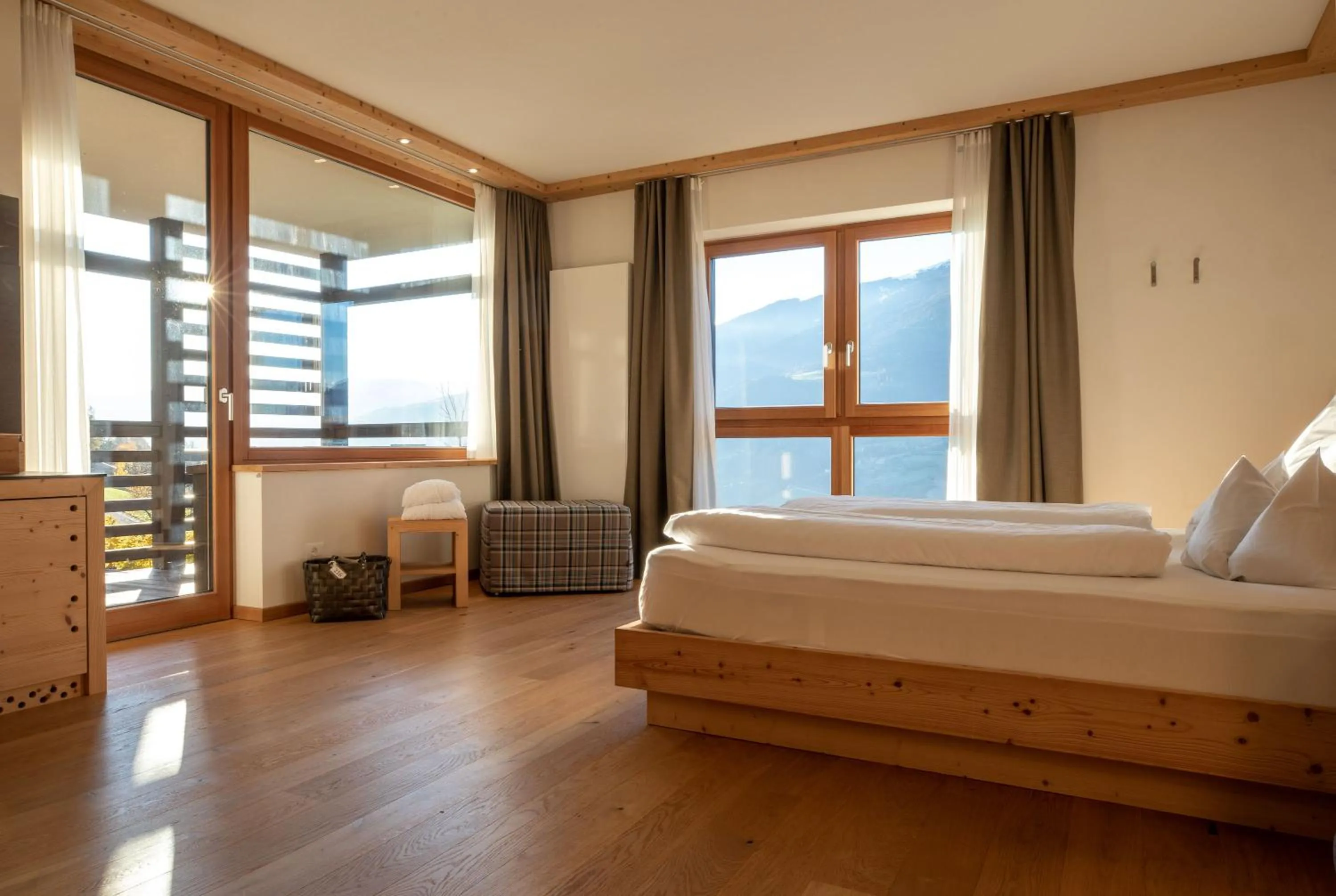 Bed in Hotel Fischer