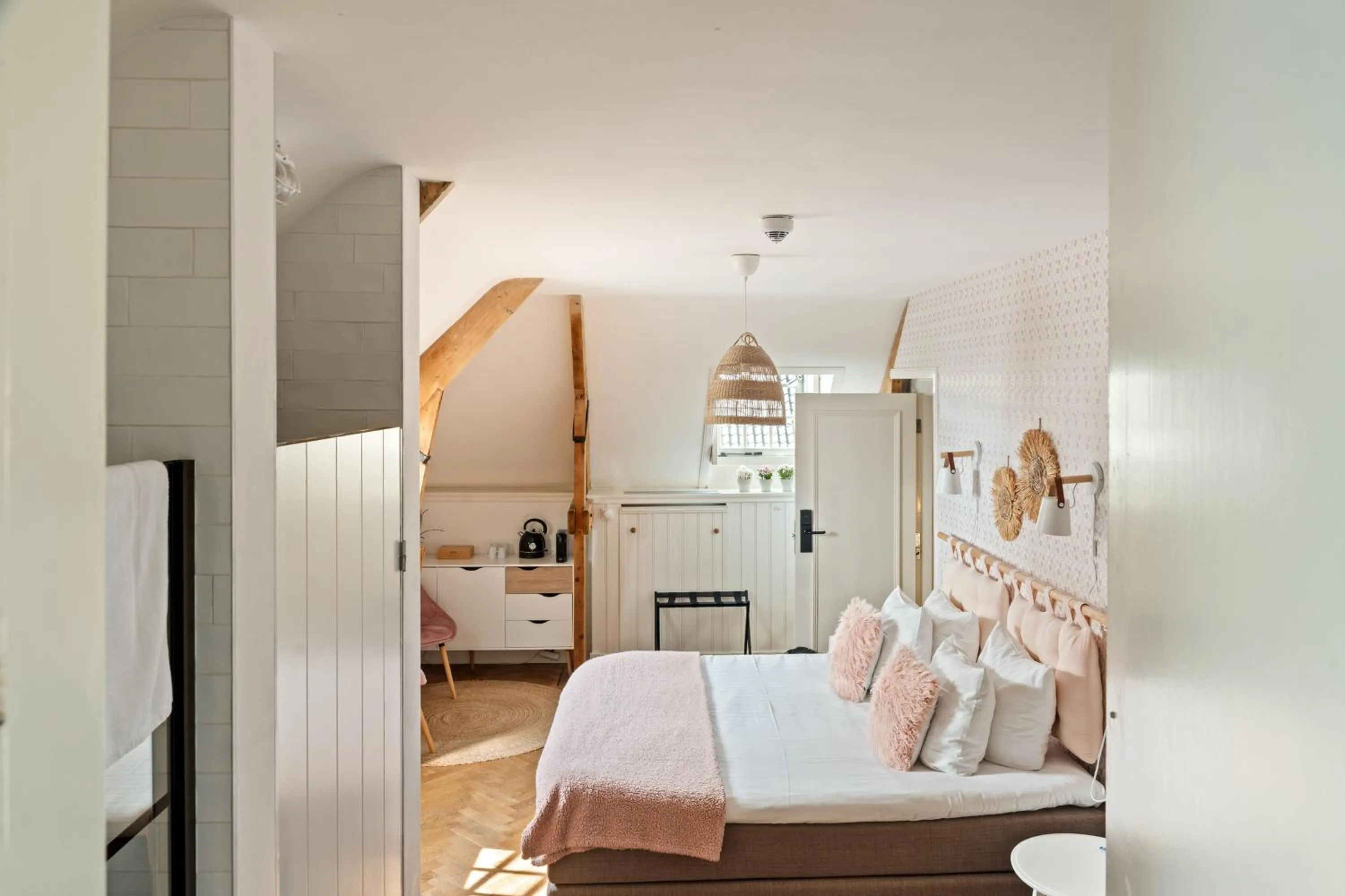 Bed in Boetiekhotel Ons Oude Raadhuis