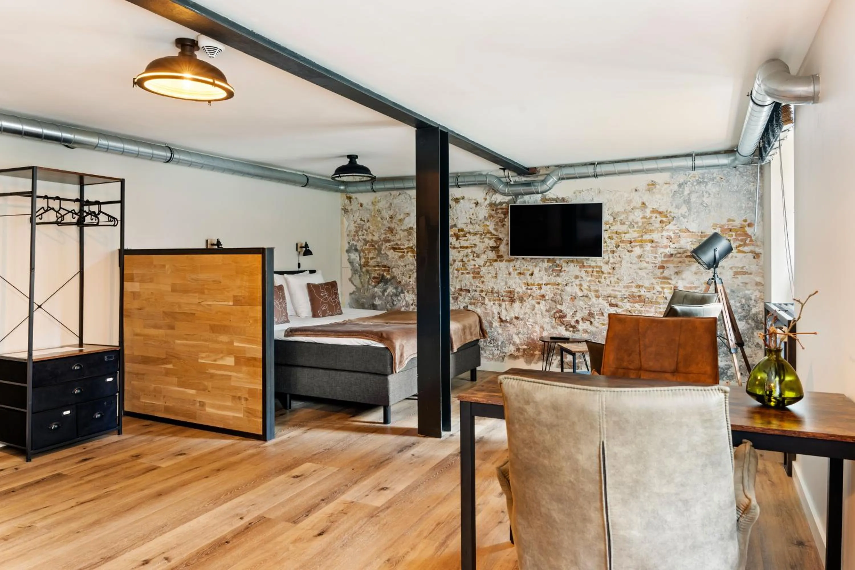 Bed in Boetiekhotel Ons Oude Raadhuis