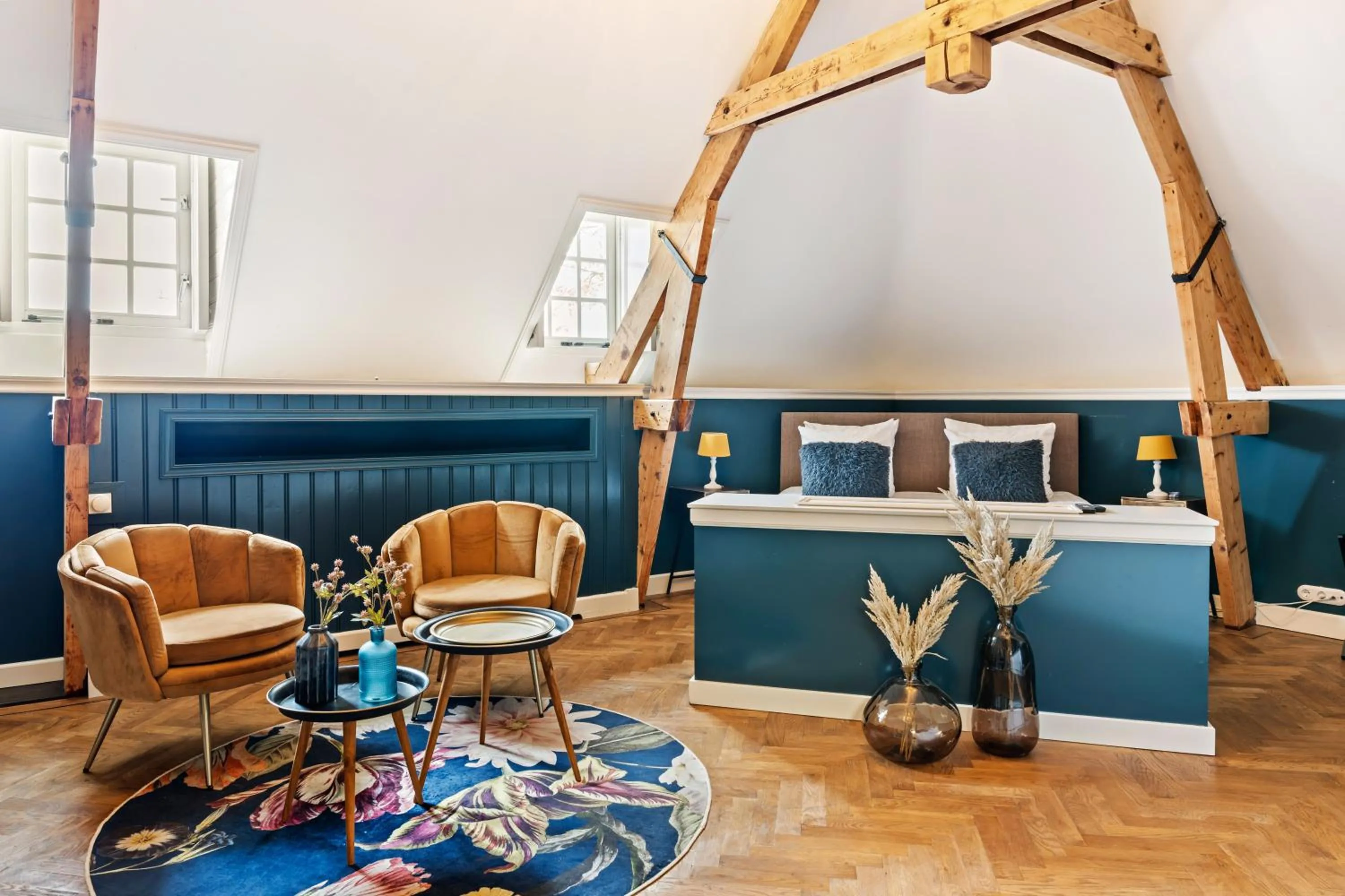 Bed in Boetiekhotel Ons Oude Raadhuis