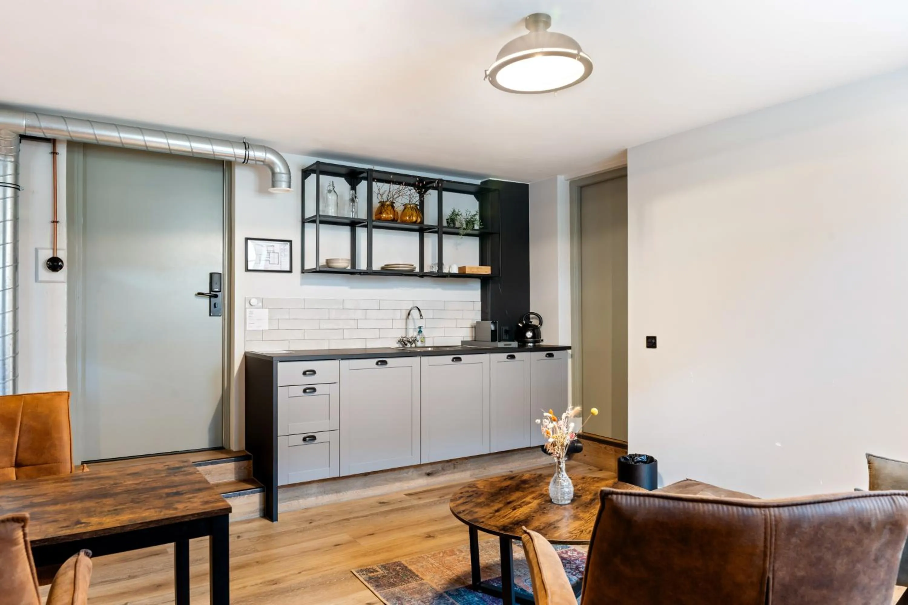 Kitchen or kitchenette in Boetiekhotel Ons Oude Raadhuis