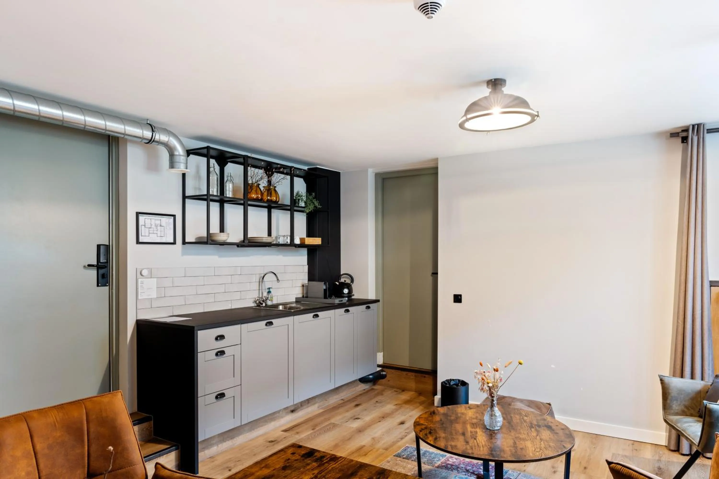 Kitchen or kitchenette in Boetiekhotel Ons Oude Raadhuis