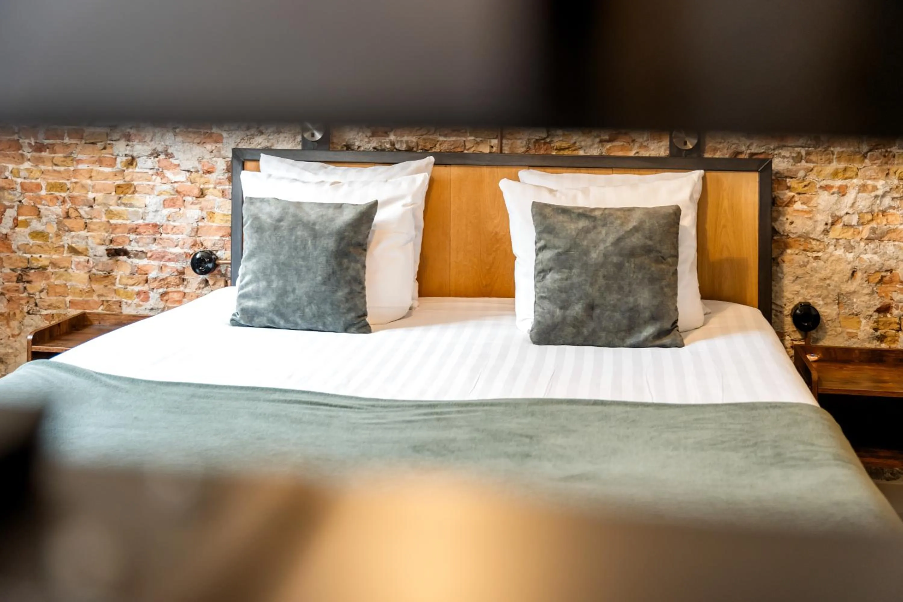 Bed in Boetiekhotel Ons Oude Raadhuis