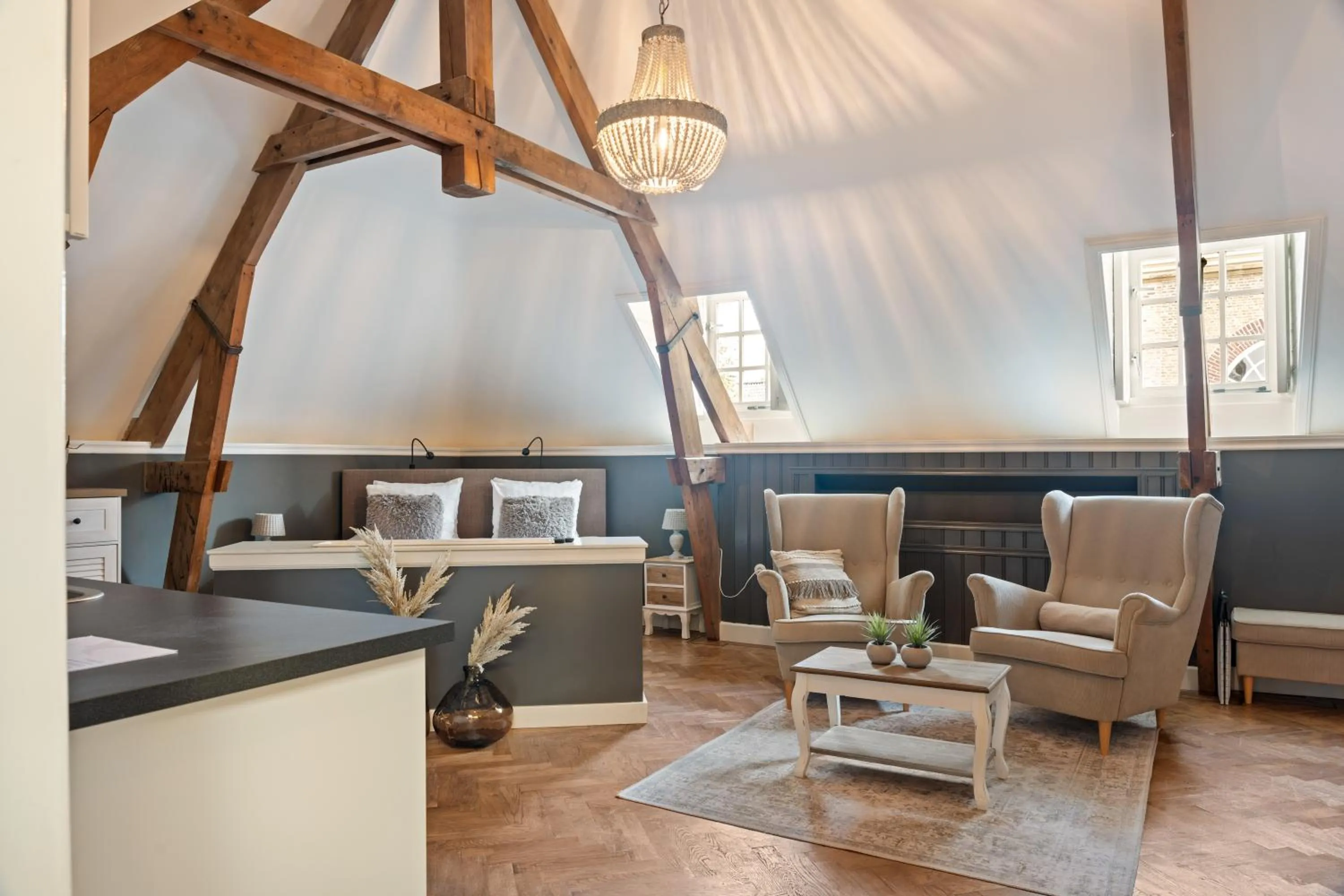 Bed in Boetiekhotel Ons Oude Raadhuis