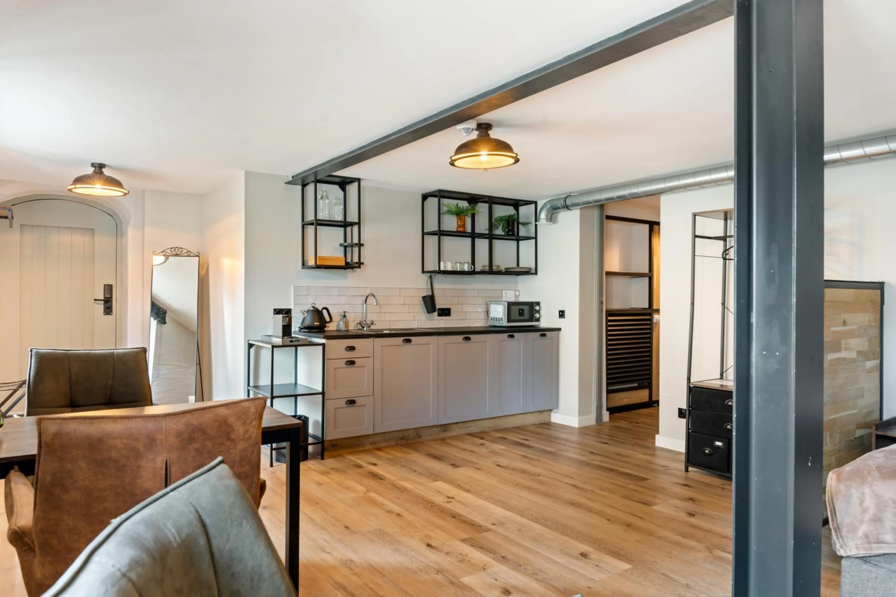 Kitchen or kitchenette in Boetiekhotel Ons Oude Raadhuis