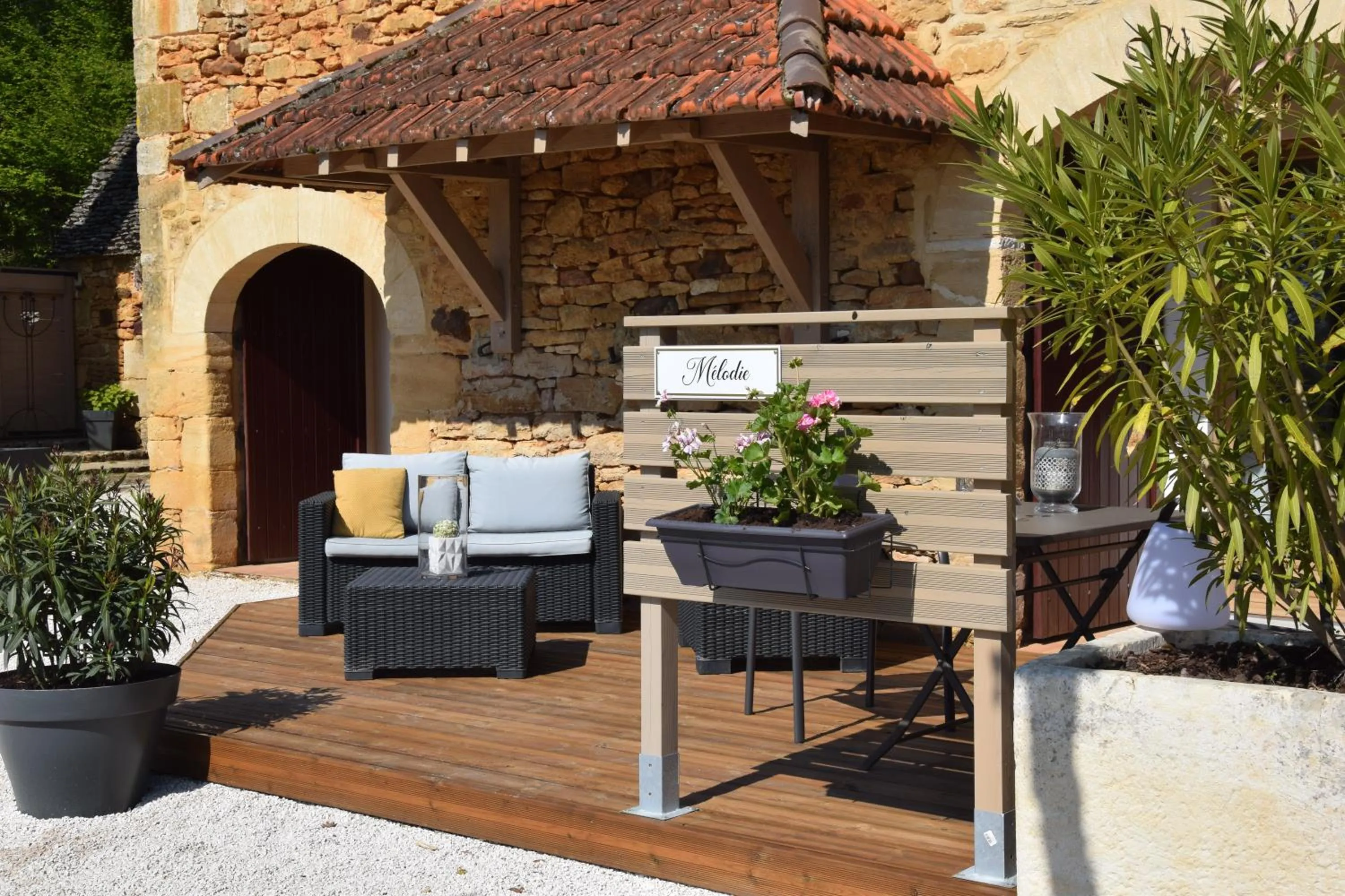 Patio in Le Clos de la Tour