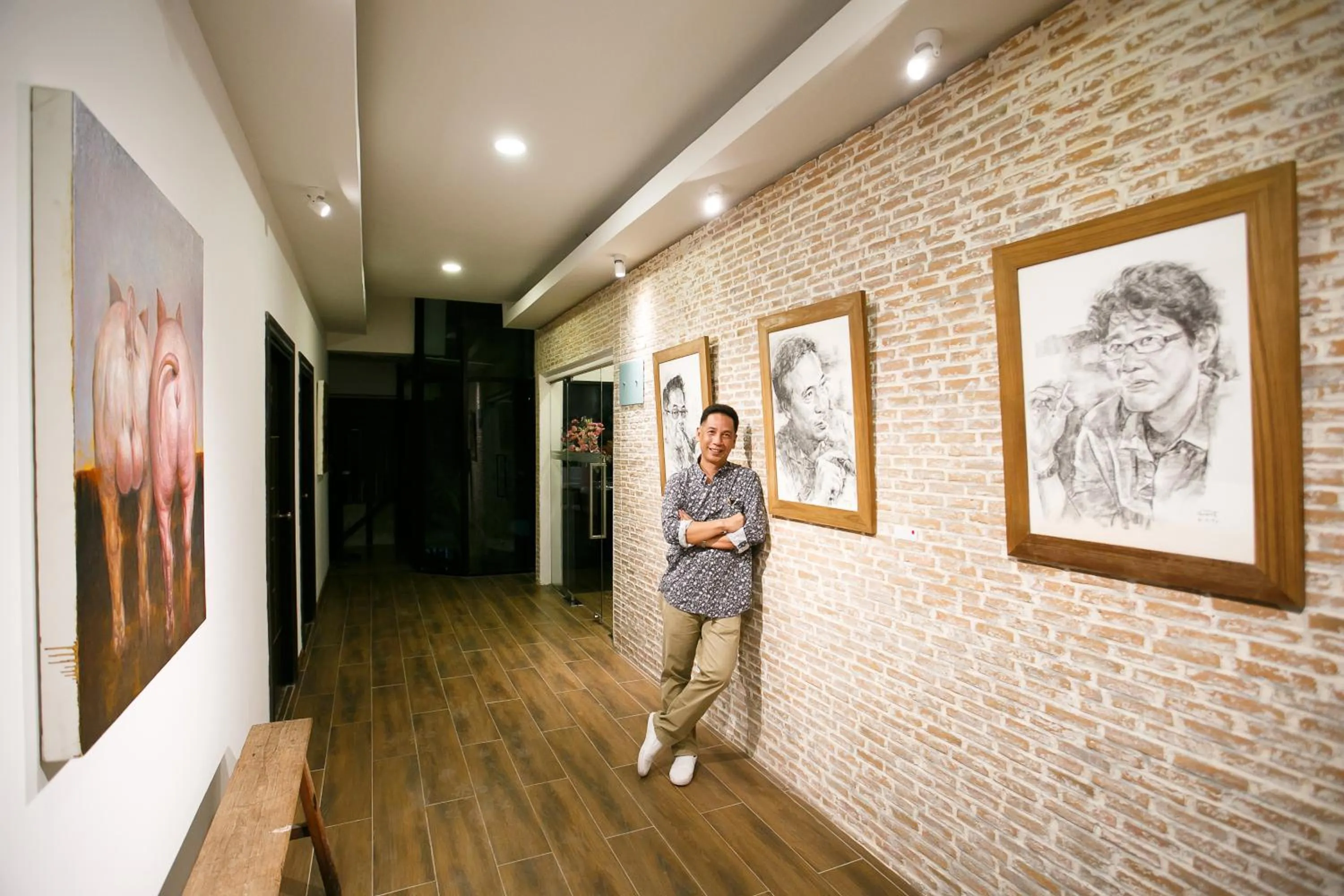 People in Third Rock Hostel