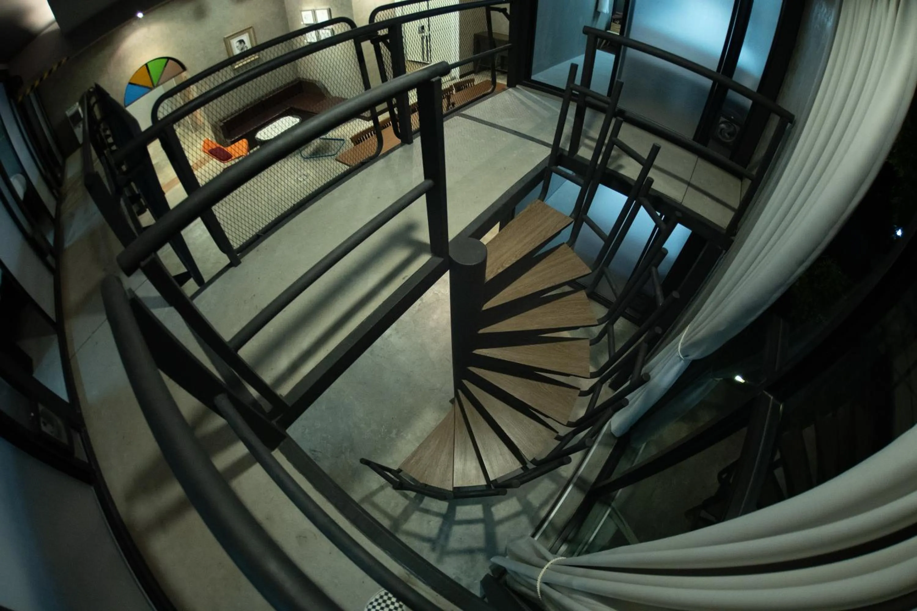 Seating area in Third Rock Hostel
