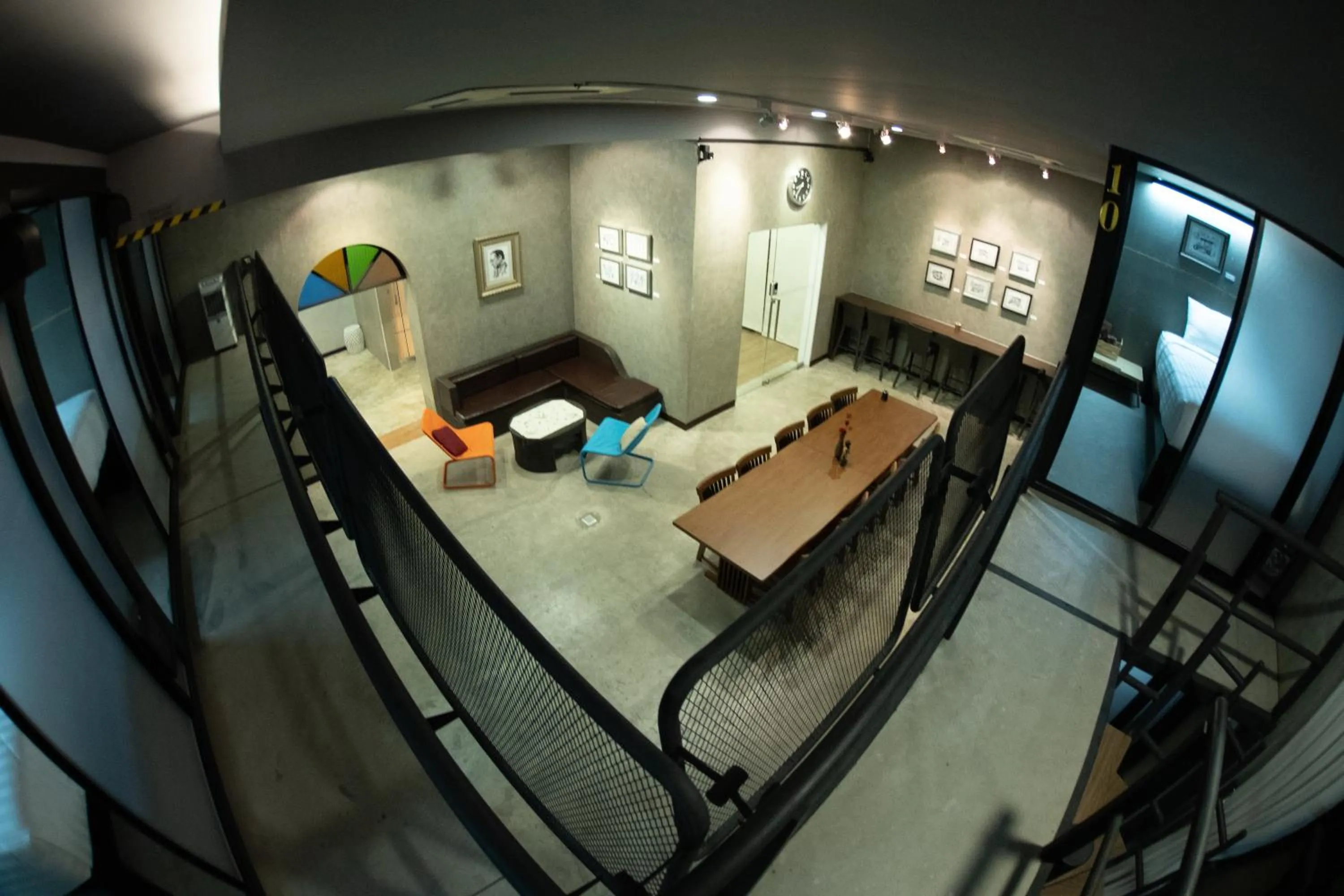 Floor plan in Third Rock Hostel